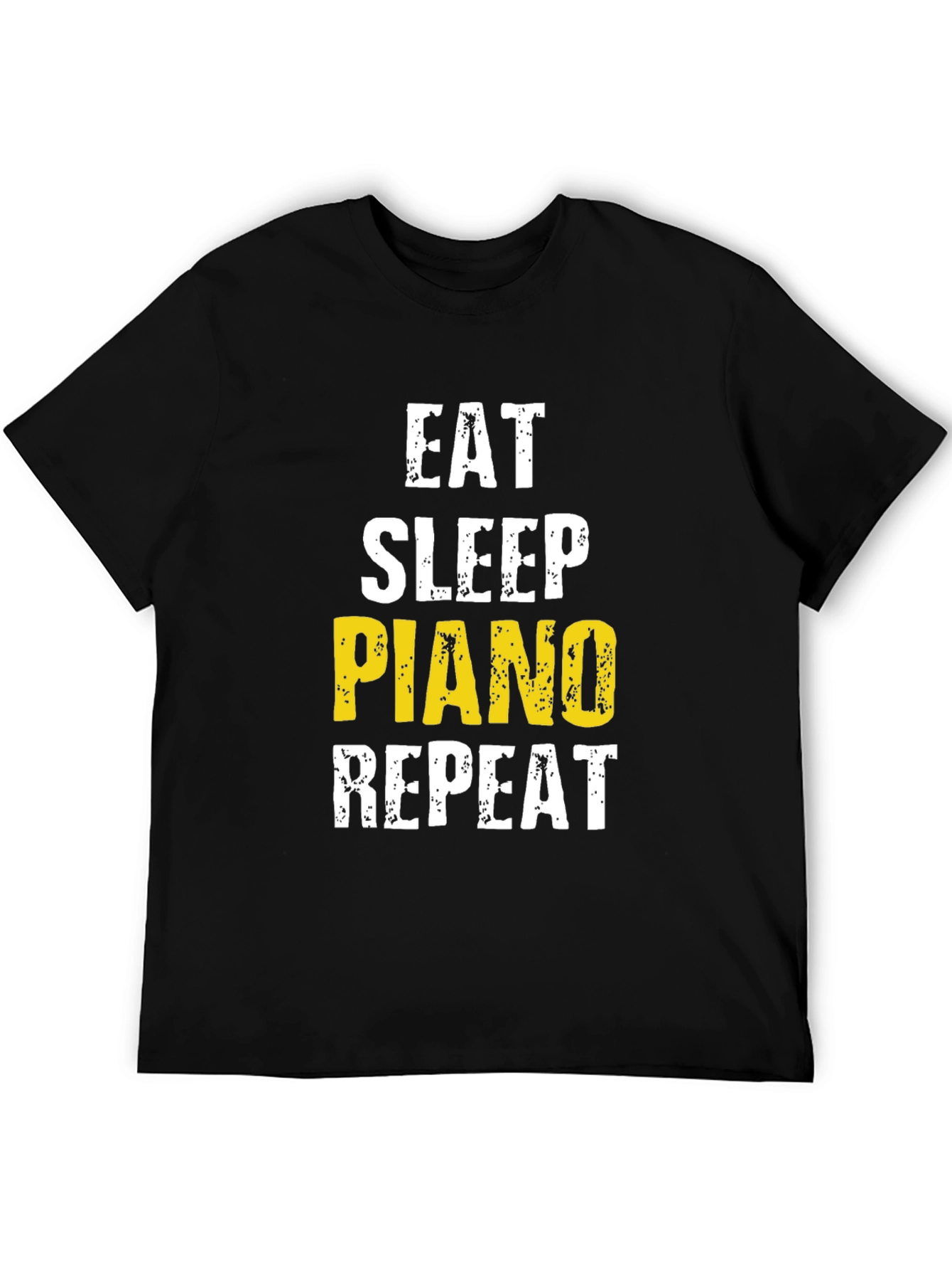 Eat Sleep Piano Repeat Graphic Tee