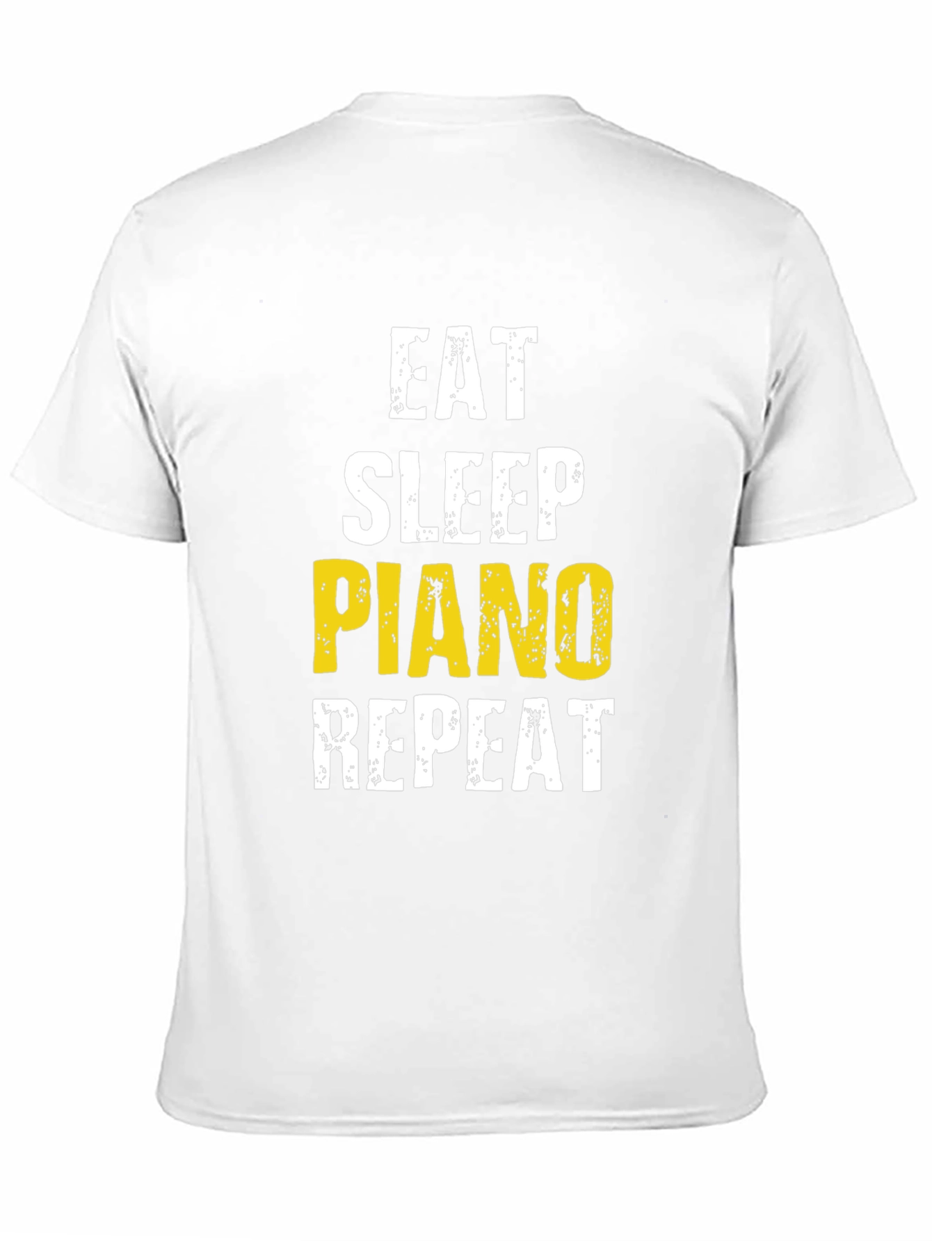 Eat Sleep Piano Repeat Graphic Tee