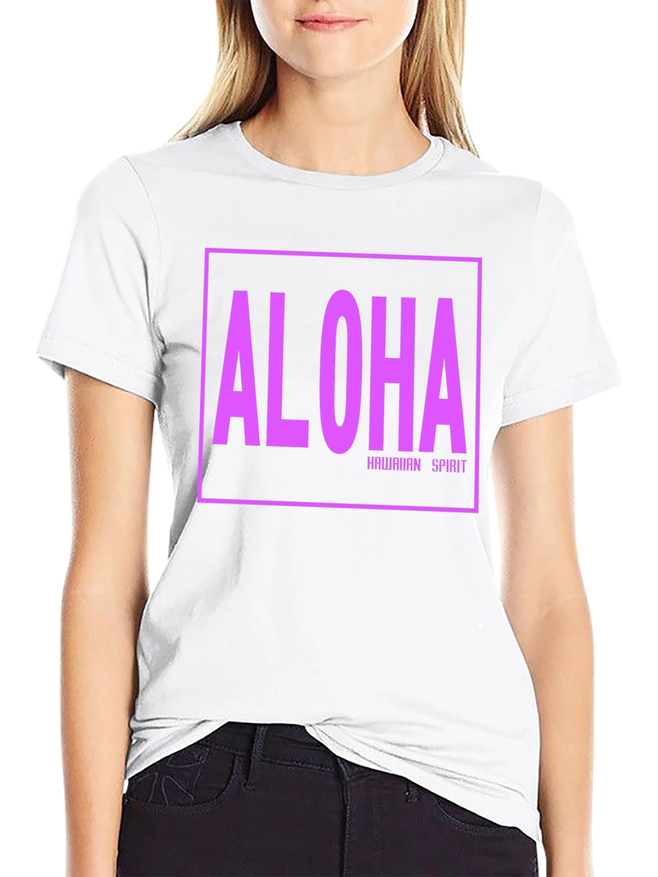 Aloha Hawaiian Spirit Graphic Tee