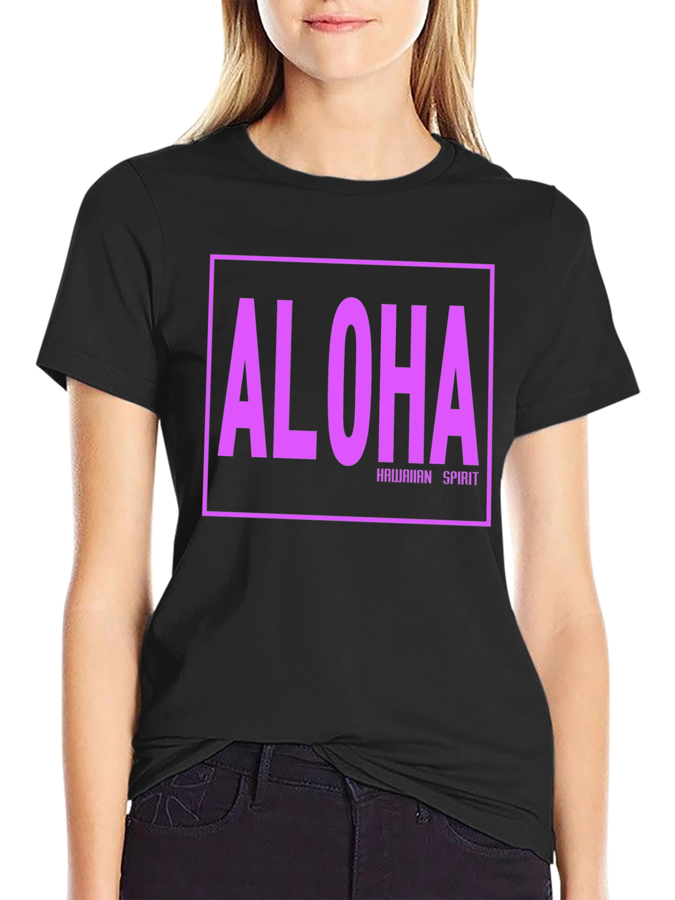 Aloha Hawaiian Spirit Graphic Tee