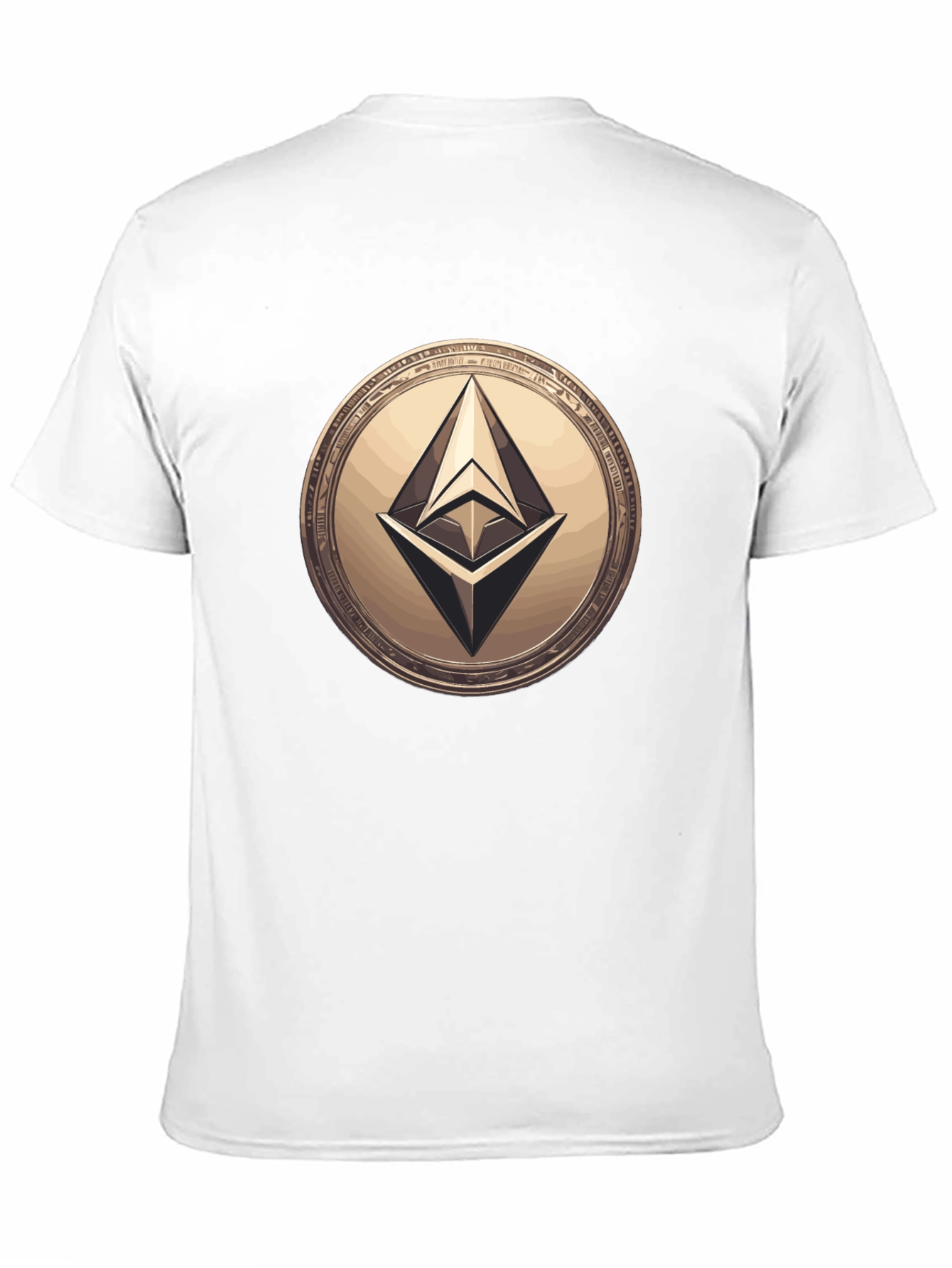 Ethereum Coin Black T-Shirt Crypto Fashion Tee