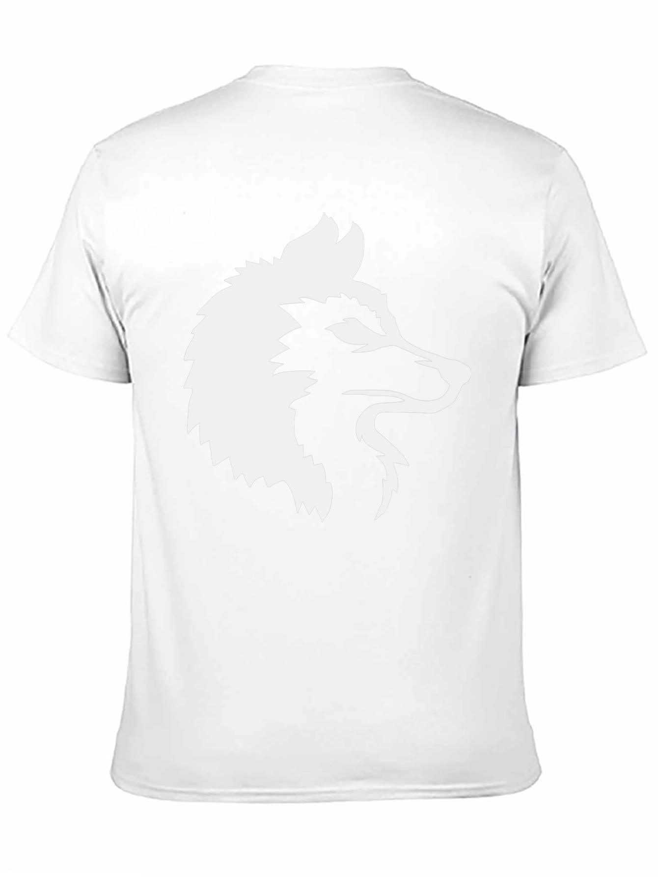 Black Wolf Graphic Tee - Modern Style
