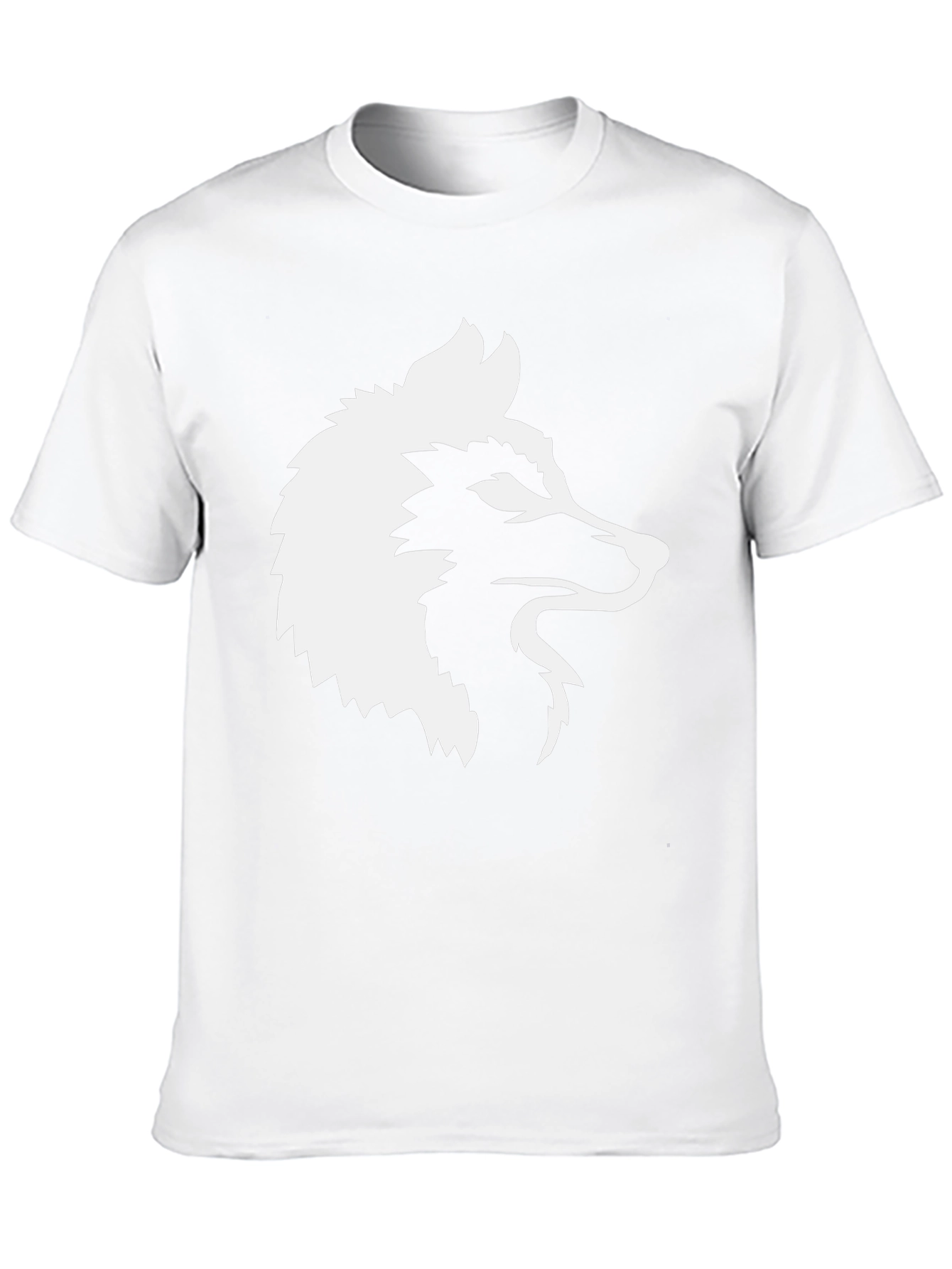 Black Wolf Graphic Tee - Modern Style