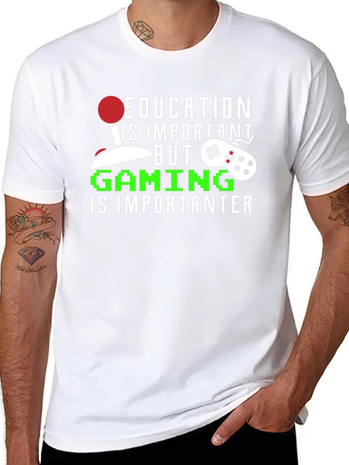 Gaming is Importanter T-Shirt - Gamer Apparel