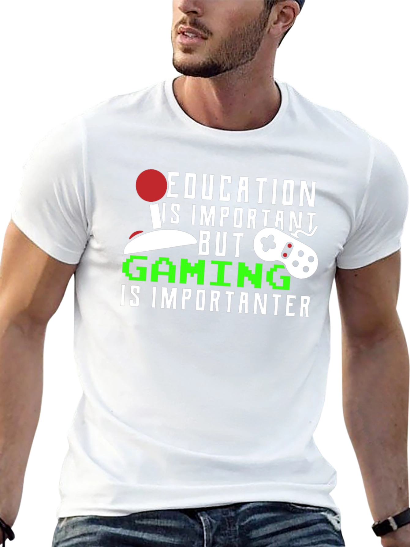 Gaming is Importanter T-Shirt - Gamer Apparel