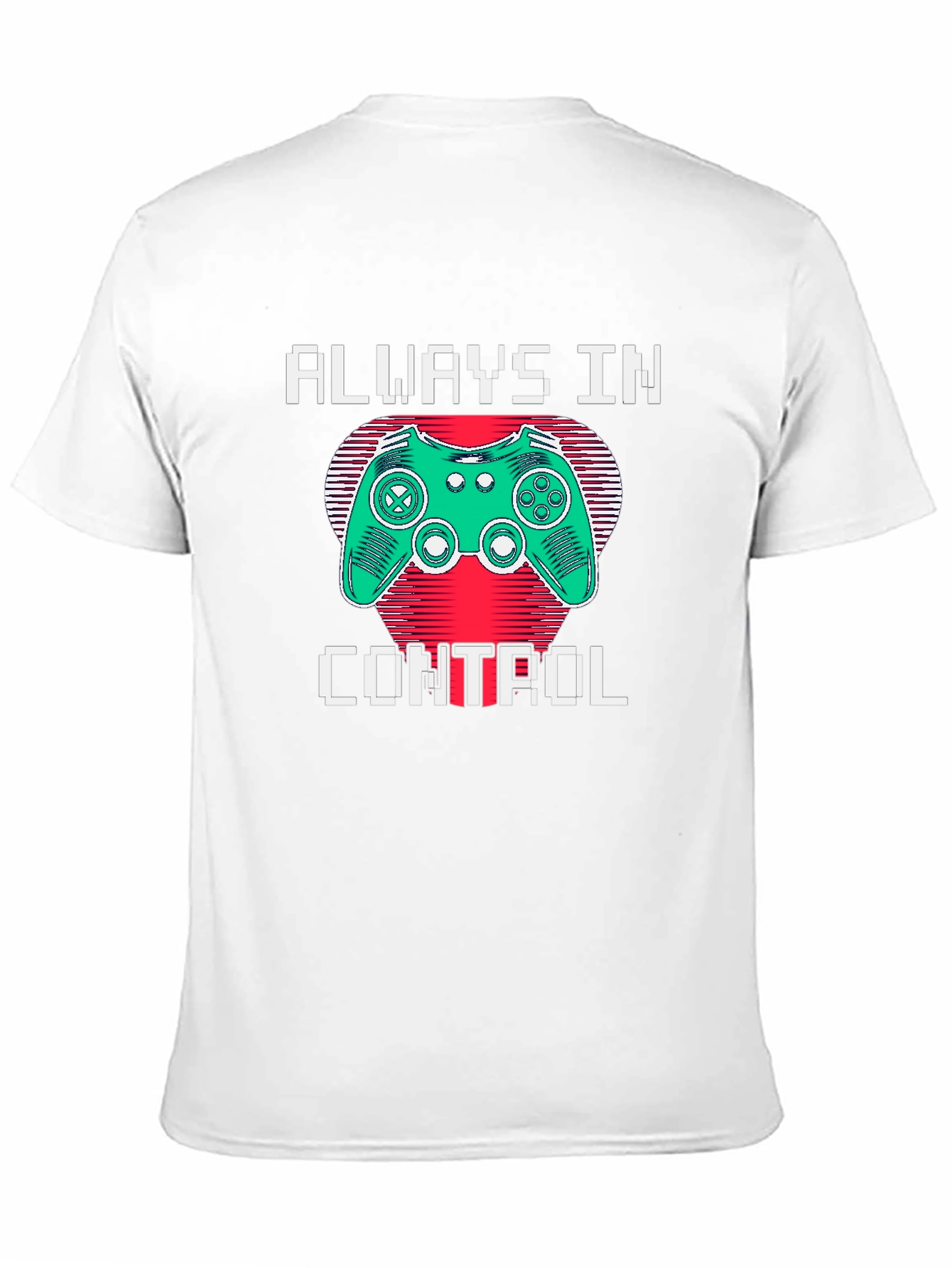 Always In Control Gamer T-Shirt - Black