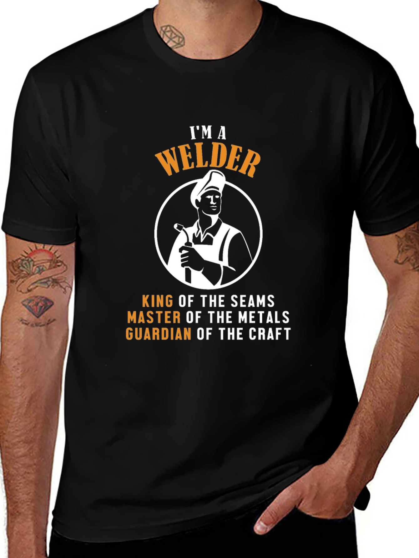 IM A Welder T-Shirt - King of the Seams