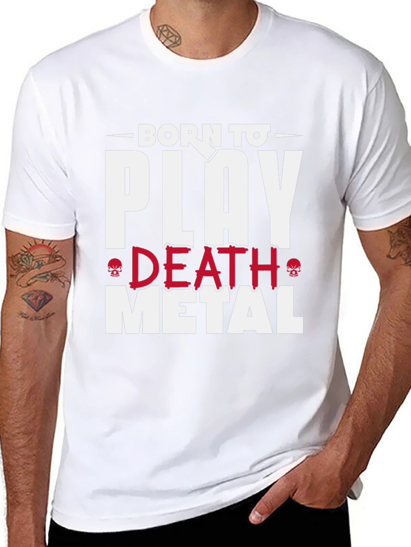 Born to Play Death Metal T-Shirt