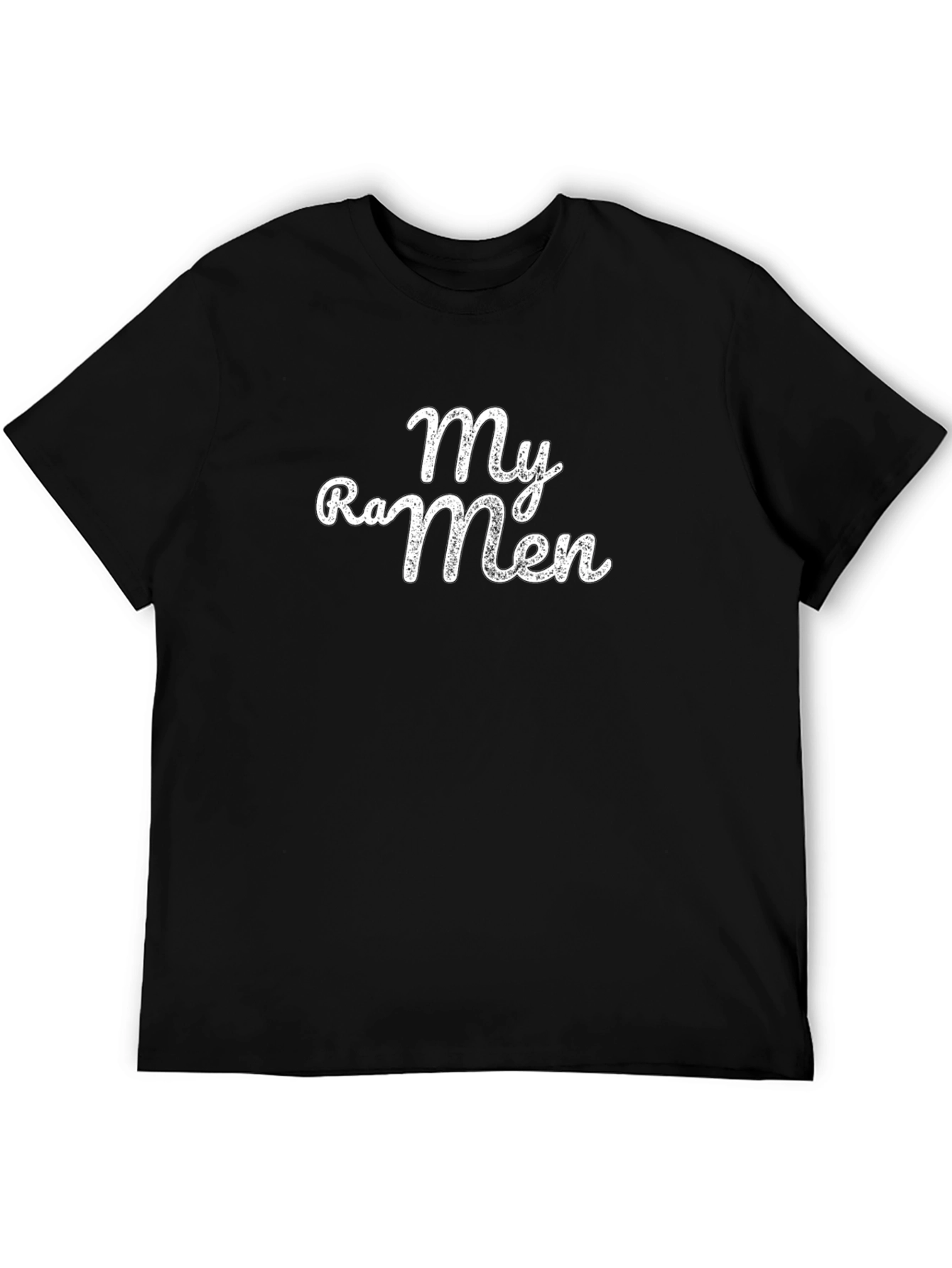 My Ramen Graphic Tee - Black Casual Shirt