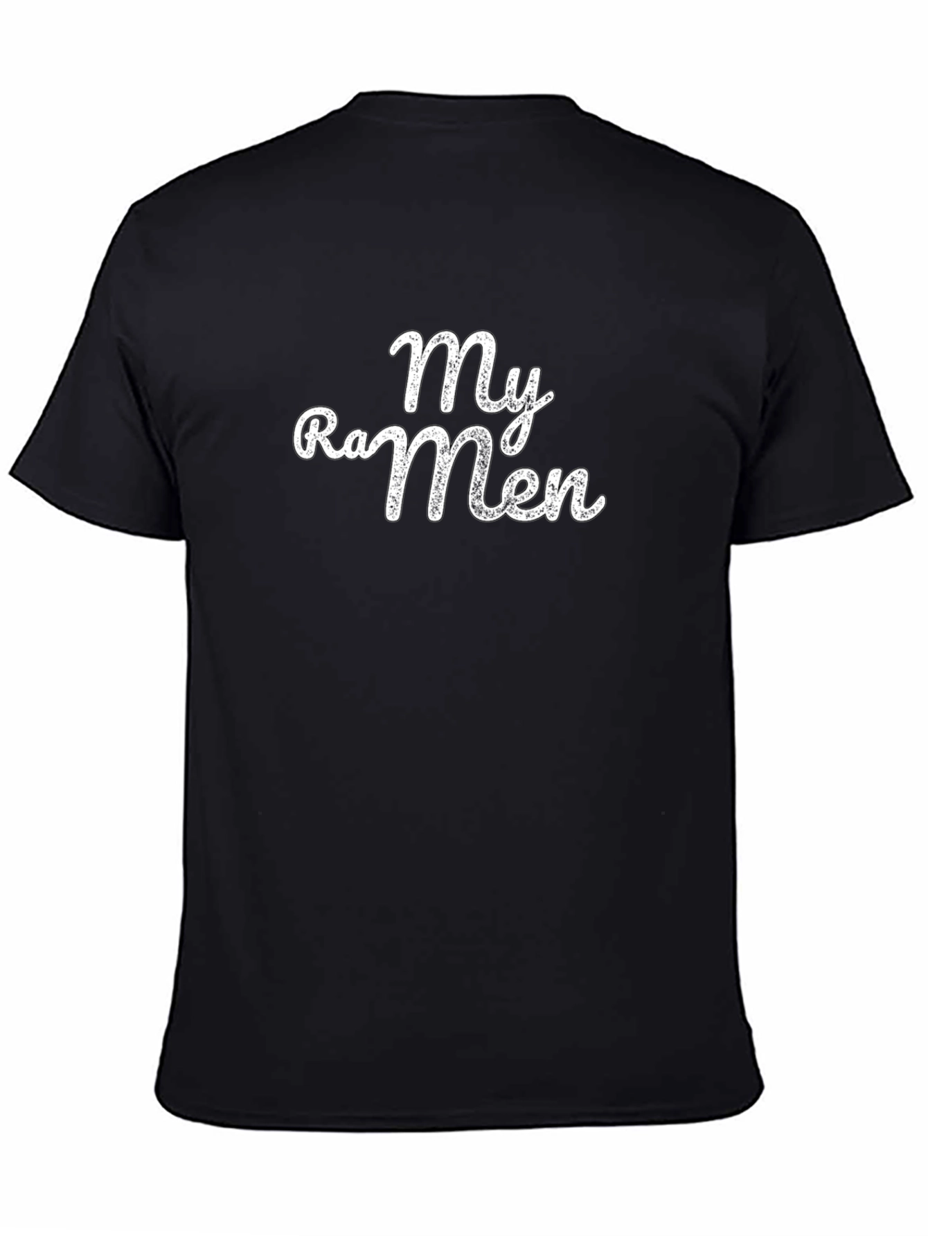 My Ramen Graphic Tee - Black Casual Shirt