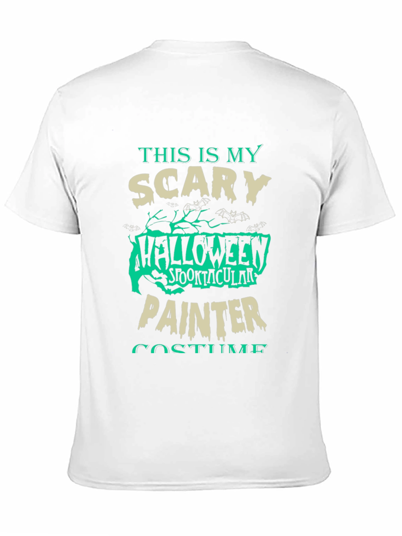 Scary Halloween Painter Costume T-Shirt