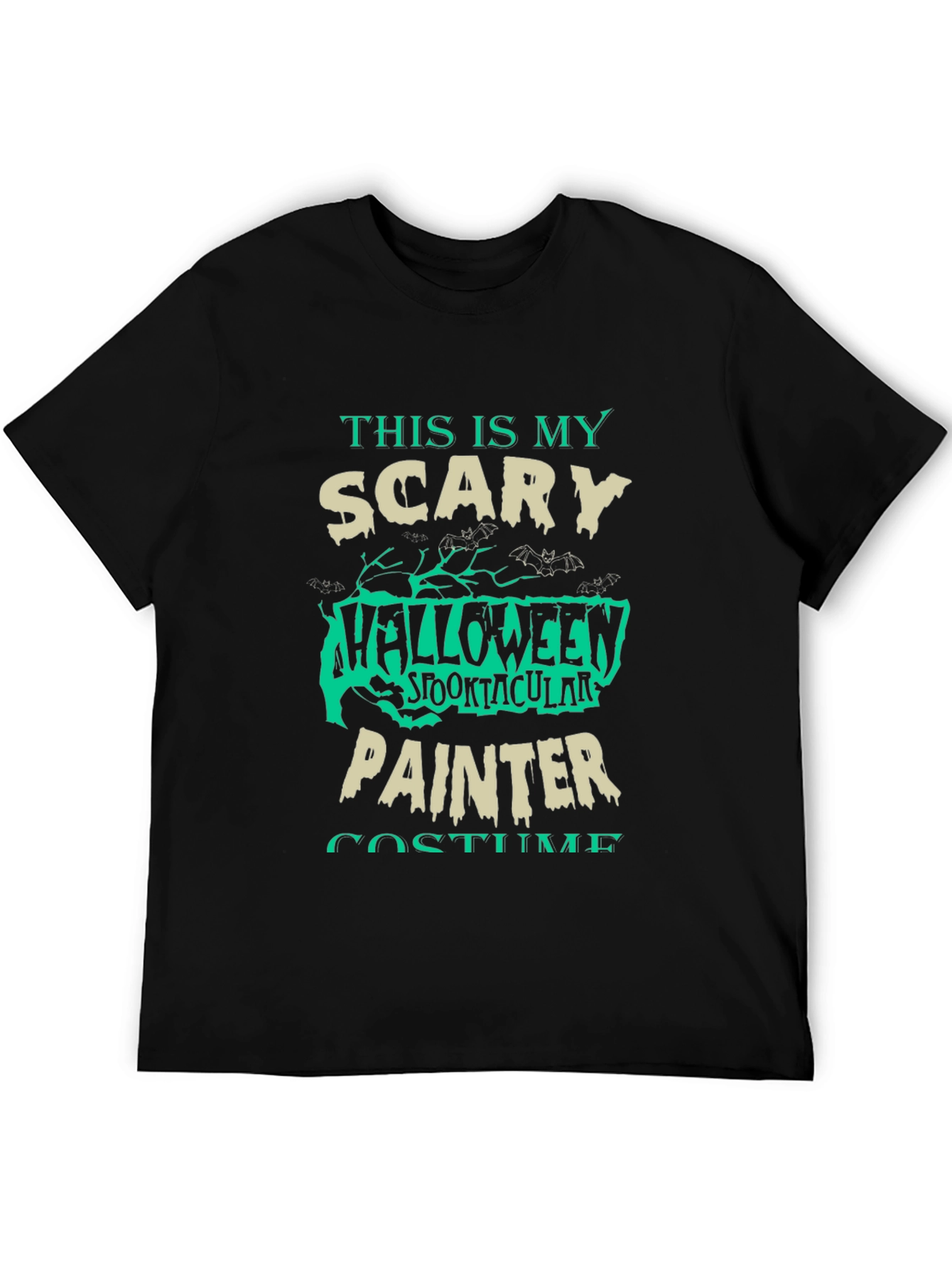 Scary Halloween Painter Costume T-Shirt