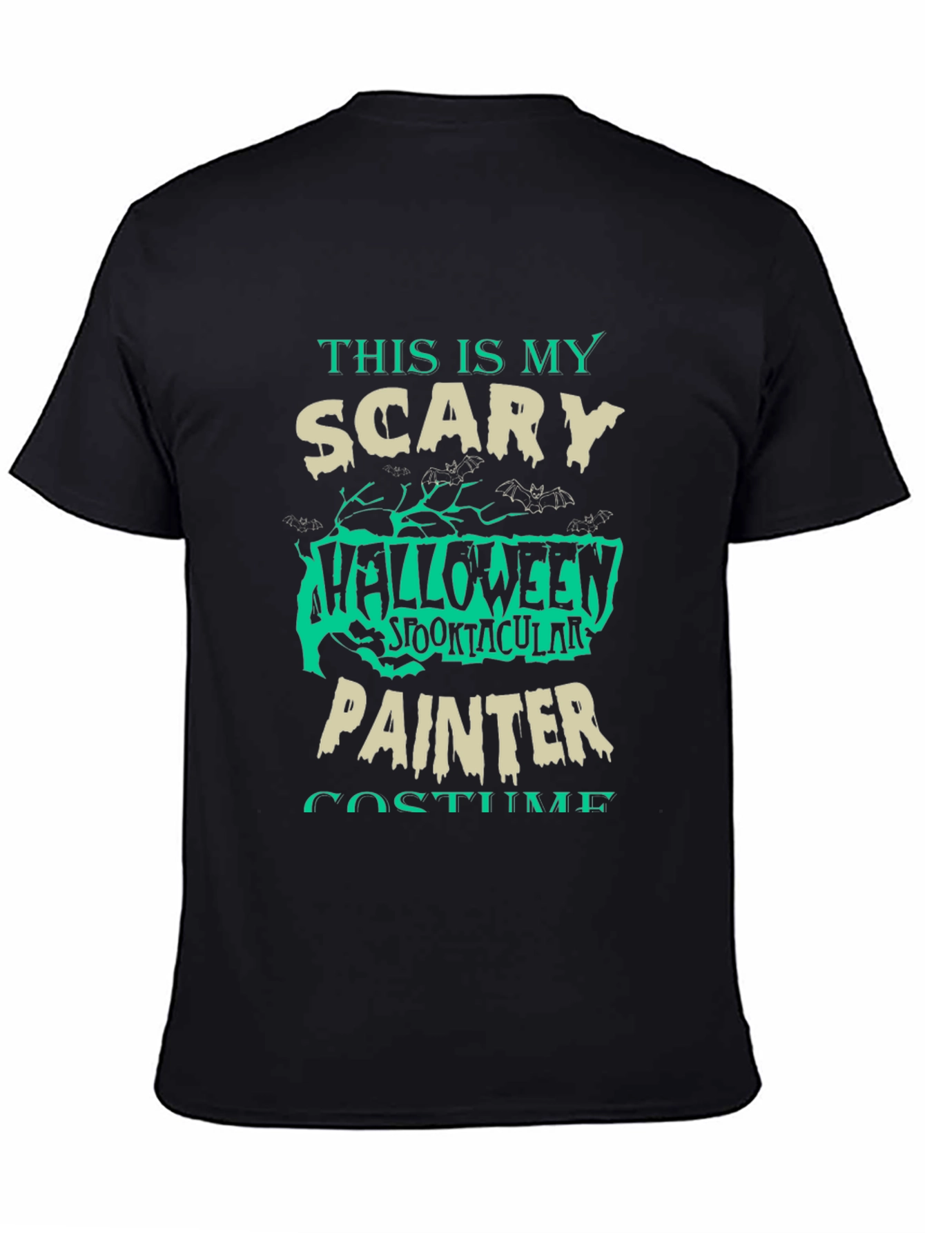 Scary Halloween Painter Costume T-Shirt