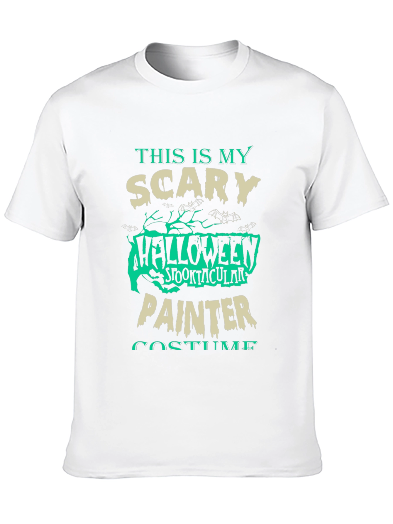 Scary Halloween Painter Costume T-Shirt