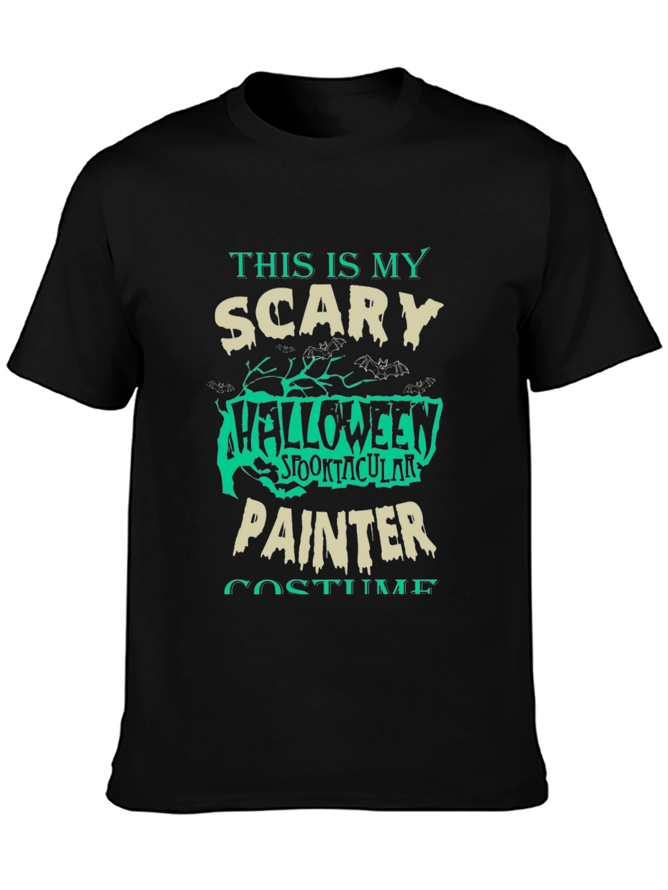 Scary Halloween Painter Costume T-Shirt
