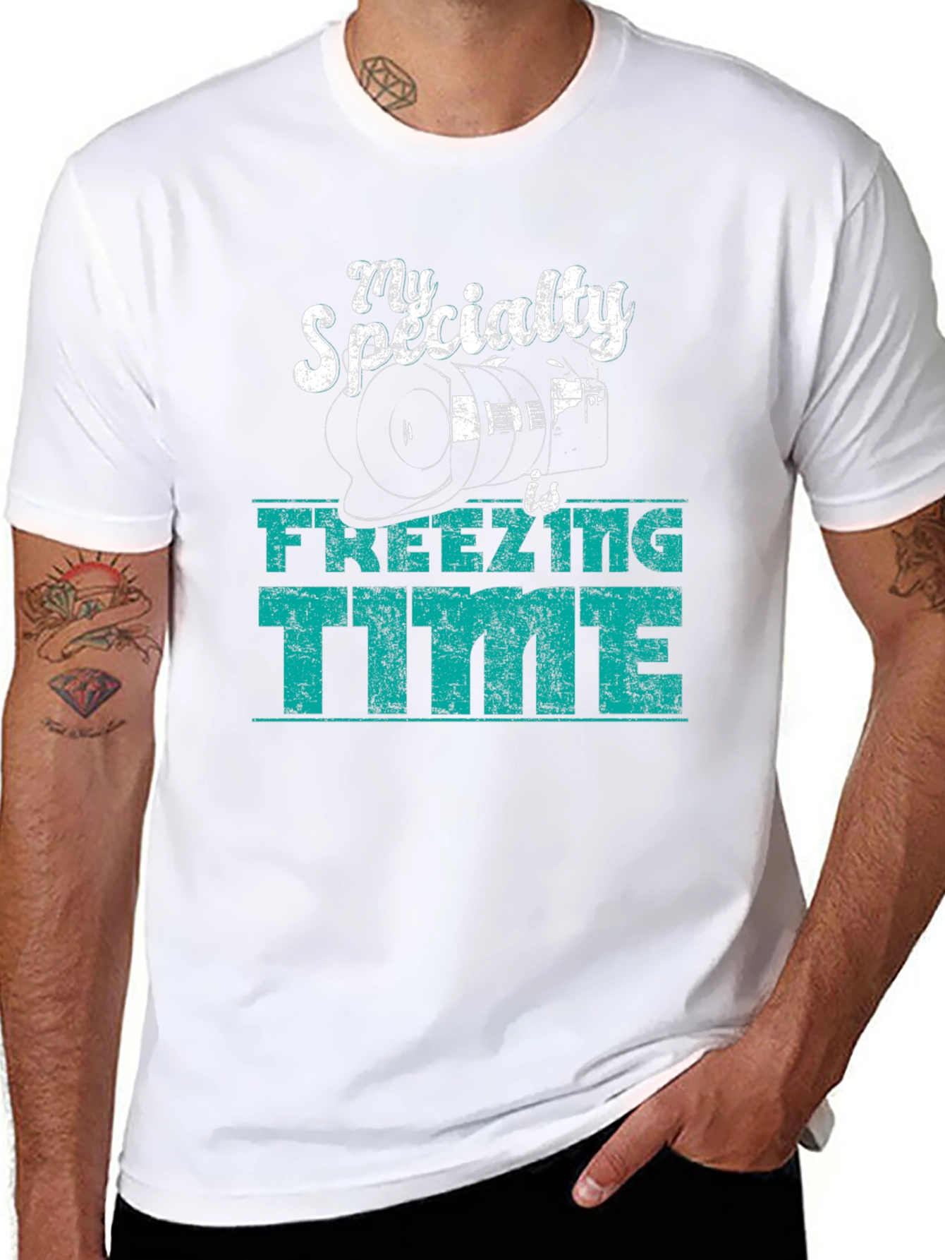 Freezing Time Photographer T-Shirt