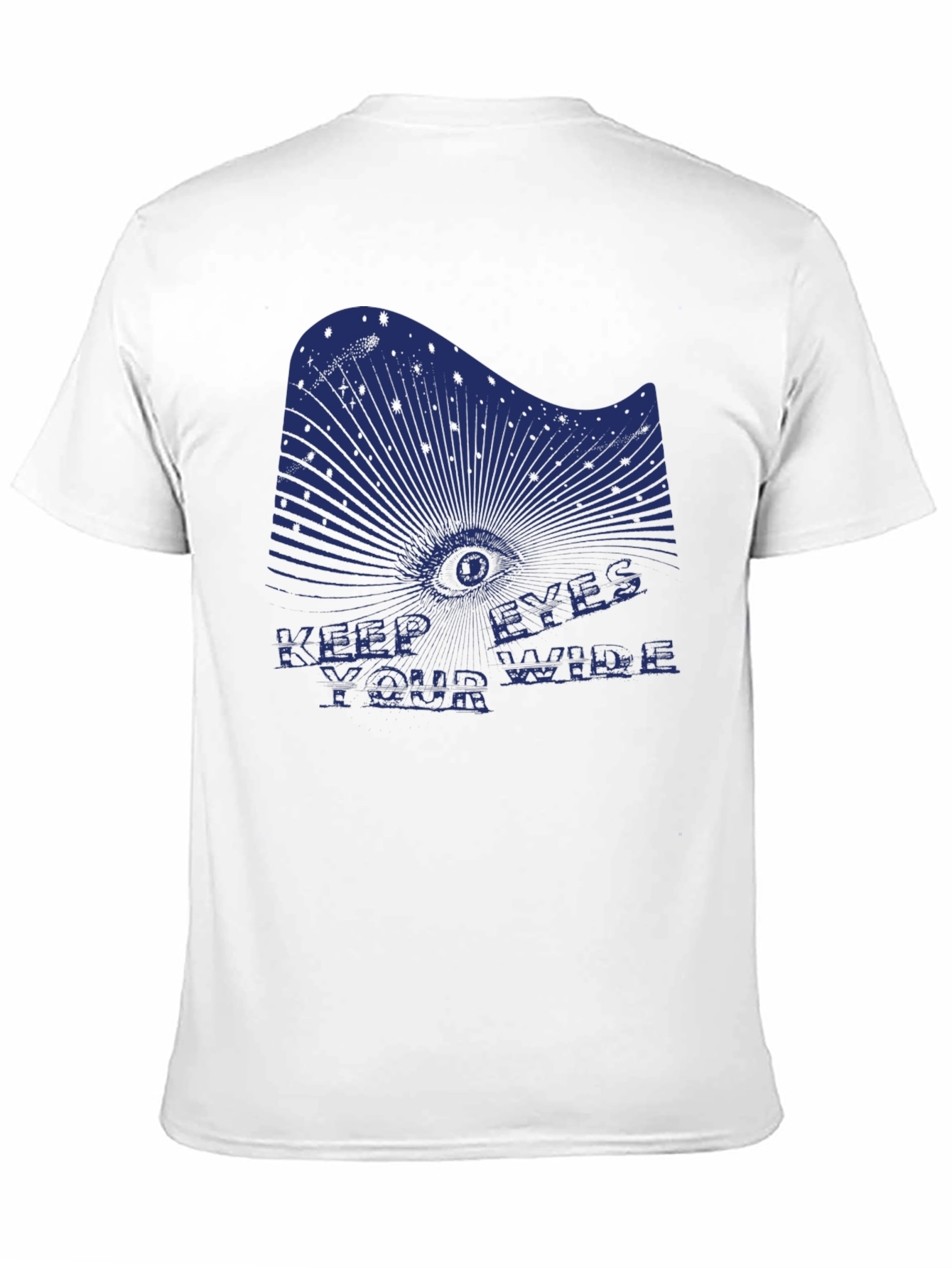 Keep Your Eyes Wide T-Shirt - Edgy Graphic Tee