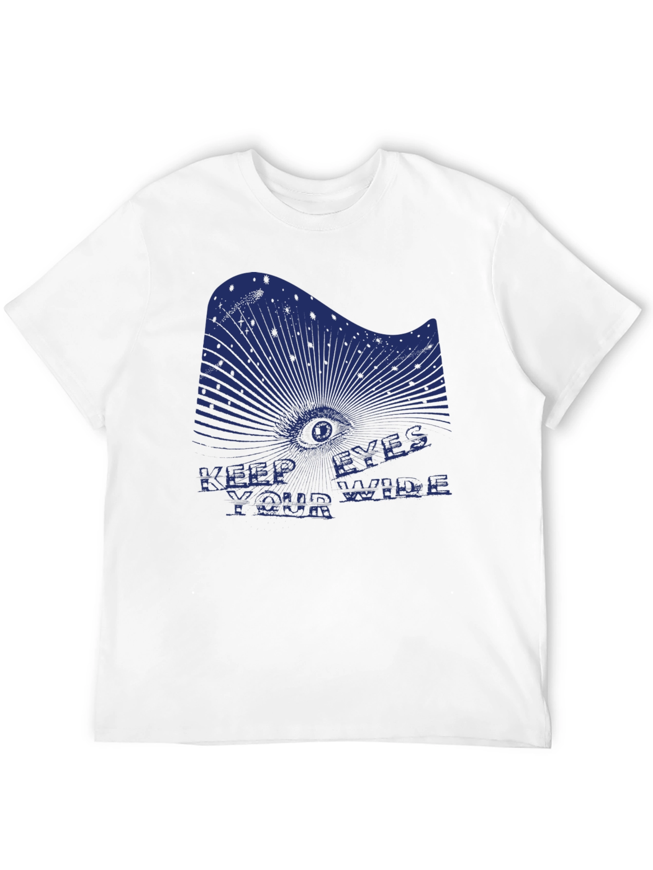 Keep Your Eyes Wide T-Shirt - Edgy Graphic Tee