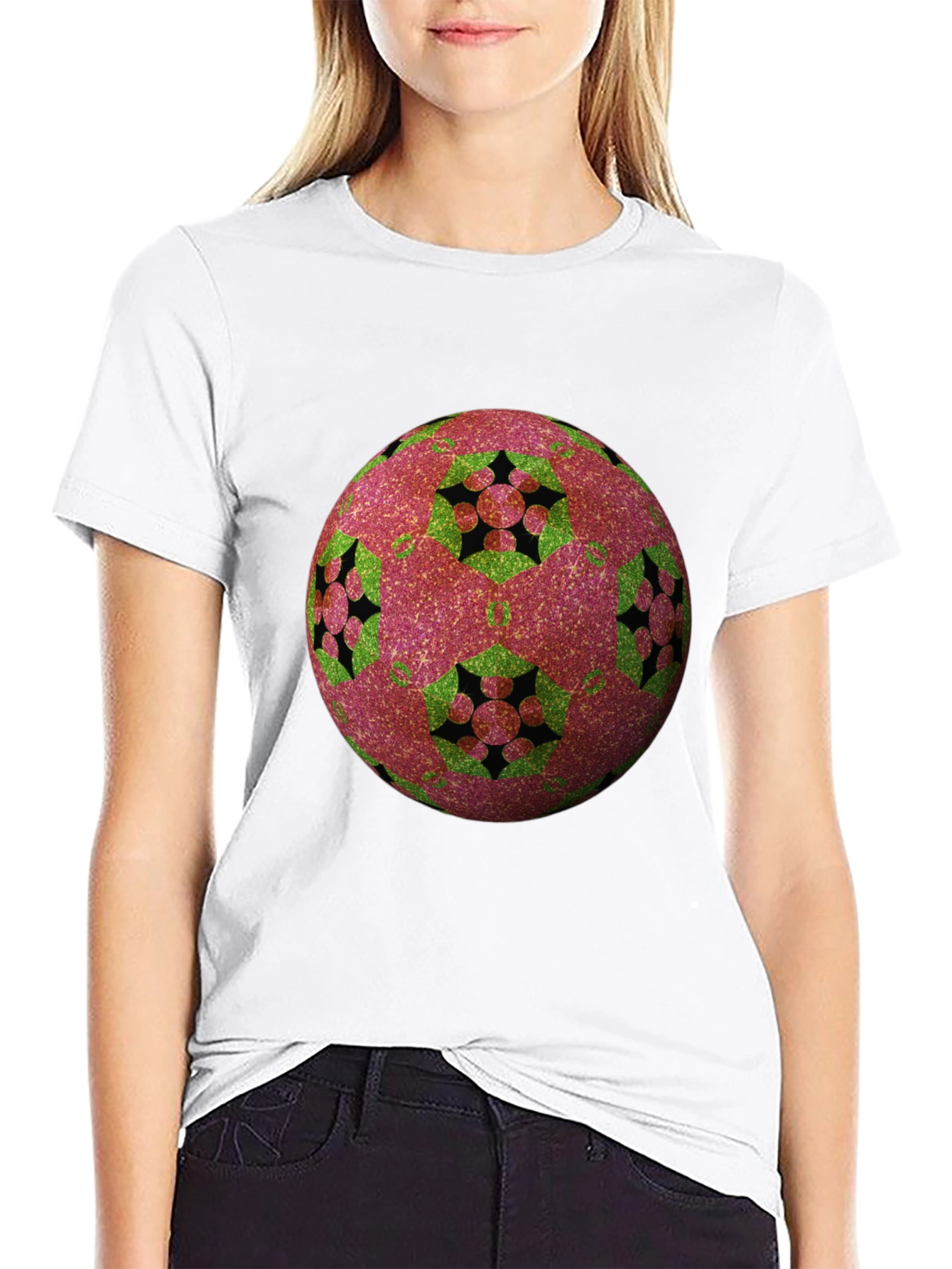 Abstract Orb Design Tee