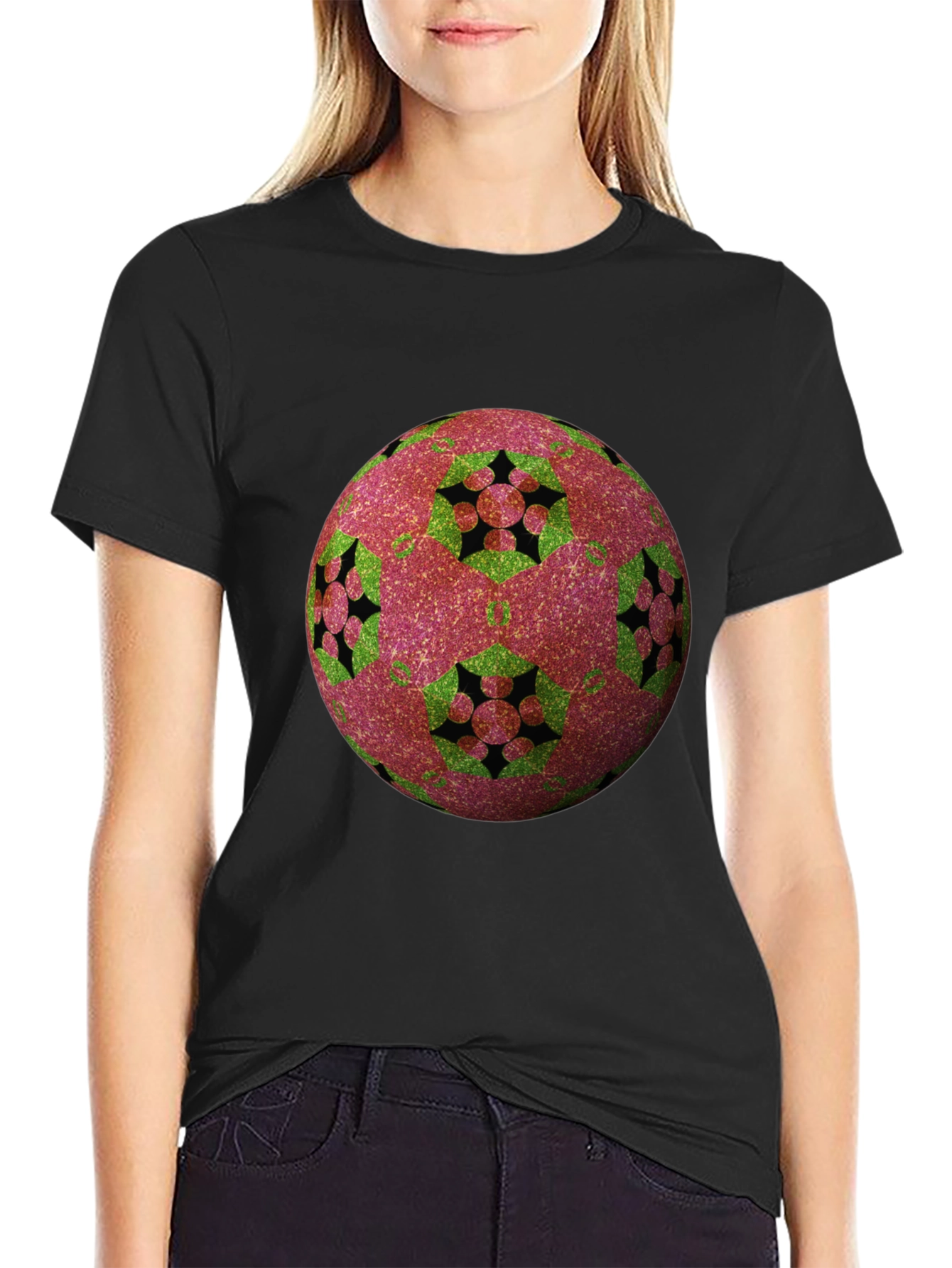 Abstract Orb Design Tee