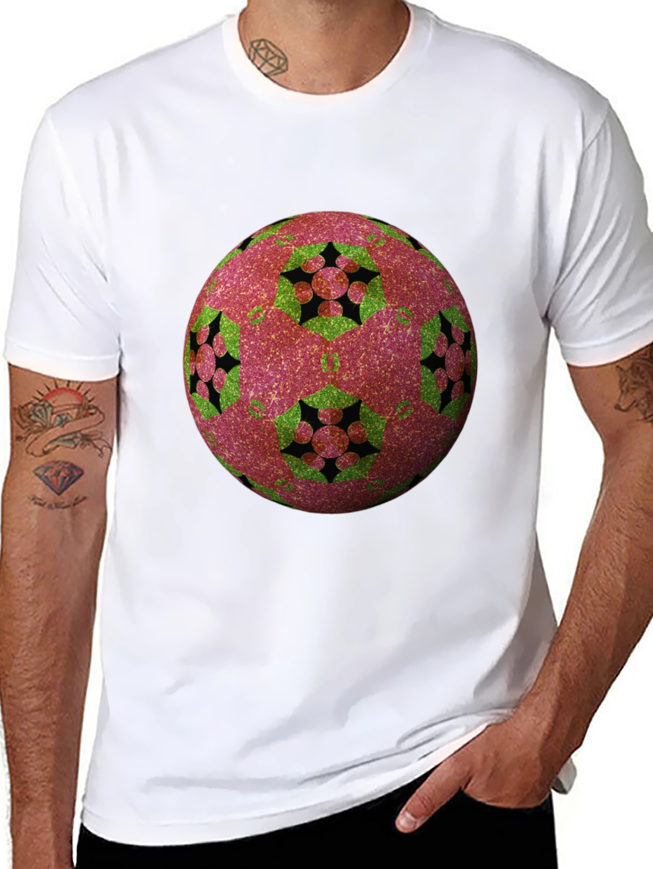 Abstract Orb Design Tee