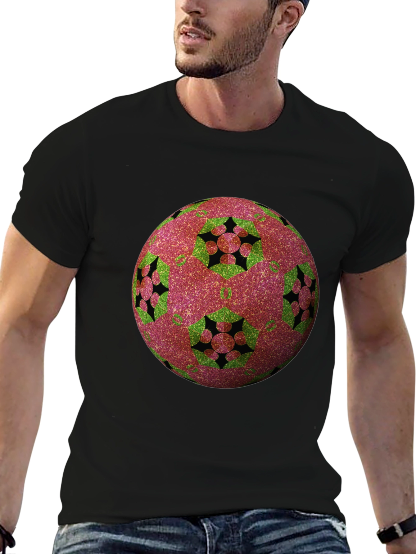 Abstract Orb Design Tee