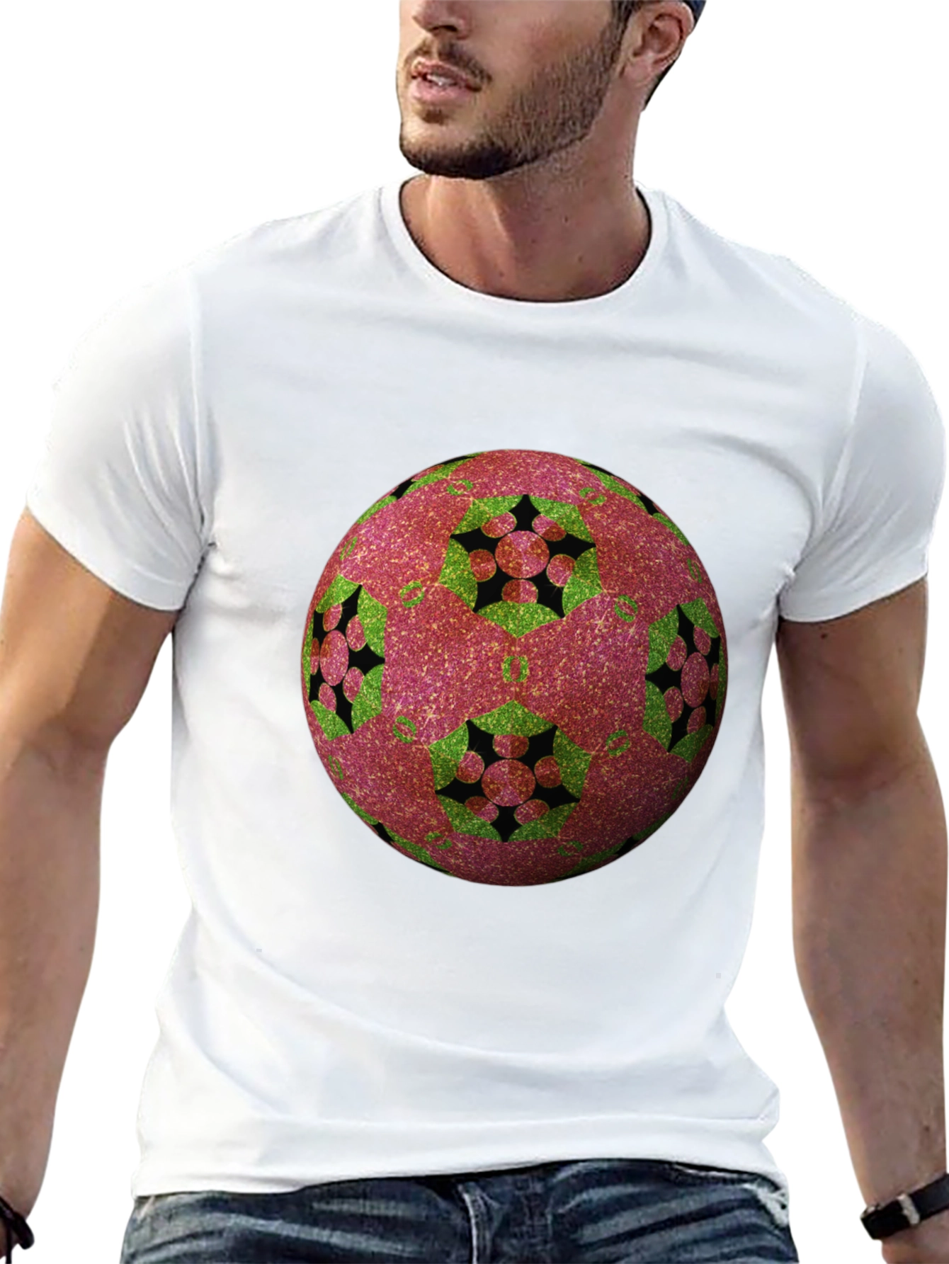 Abstract Orb Design Tee