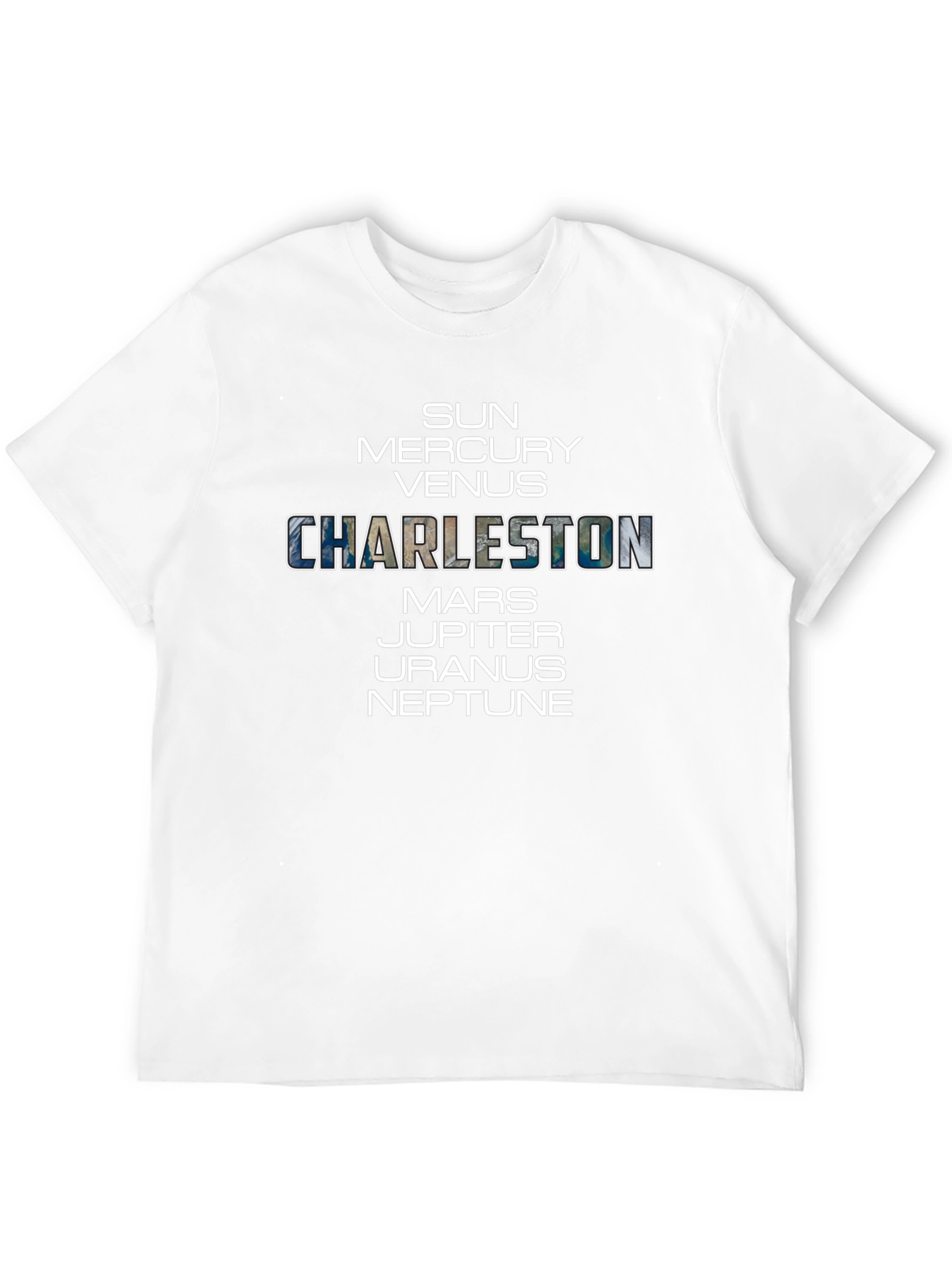 Planets Charleston T-Shirt City Pride Tee