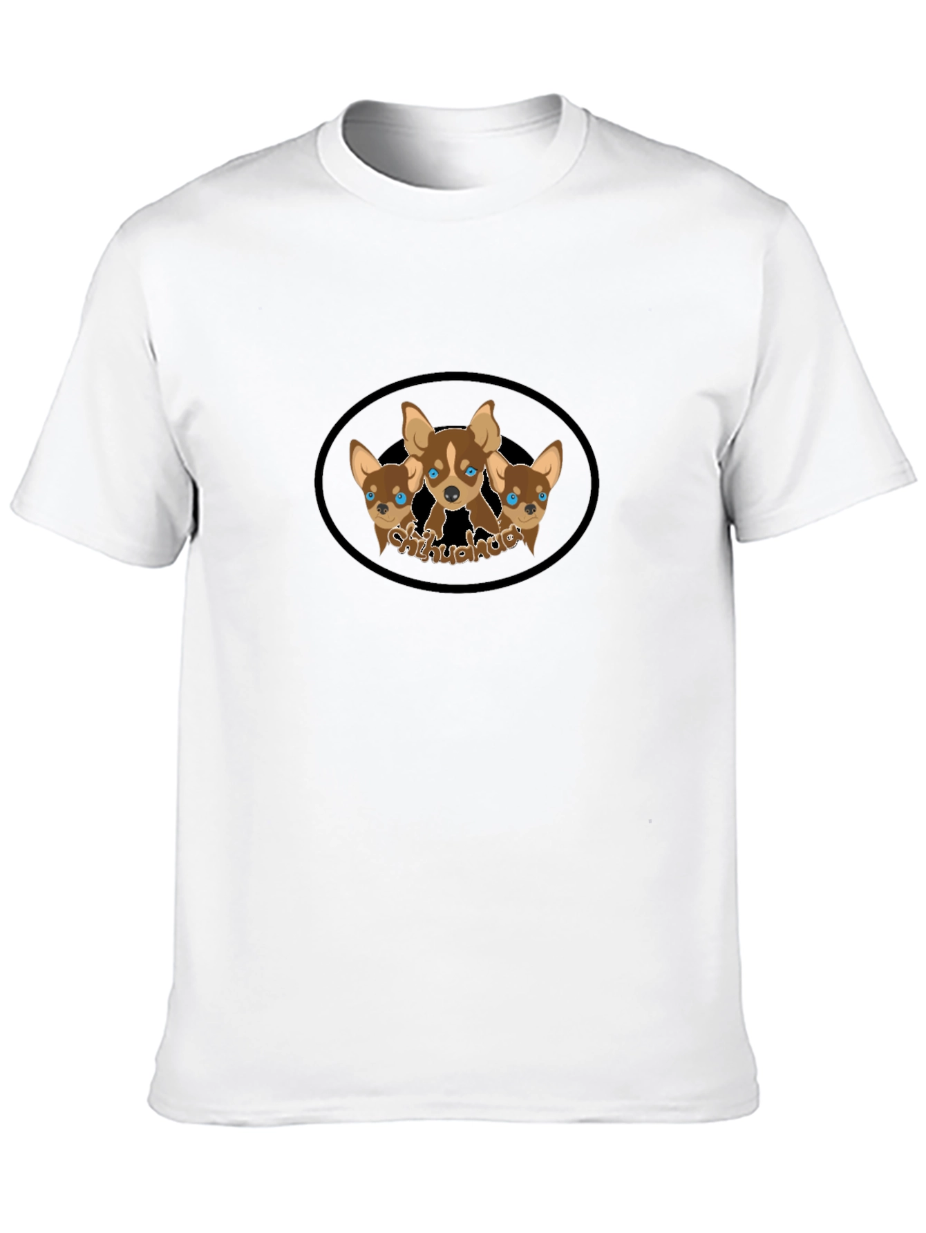 Chihuahua Dog Lover Graphic Tee - Black