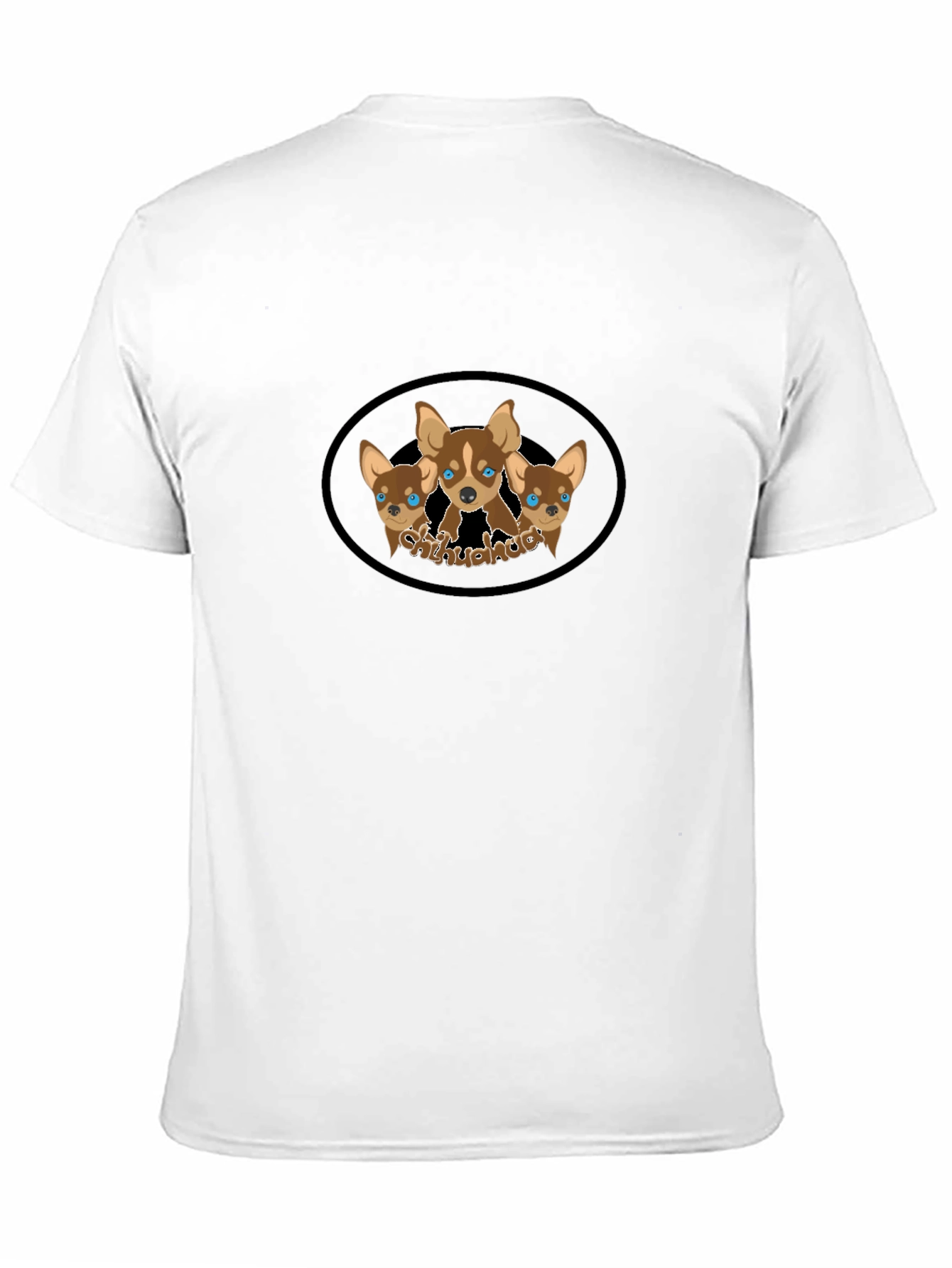Chihuahua Dog Lover Graphic Tee - Black