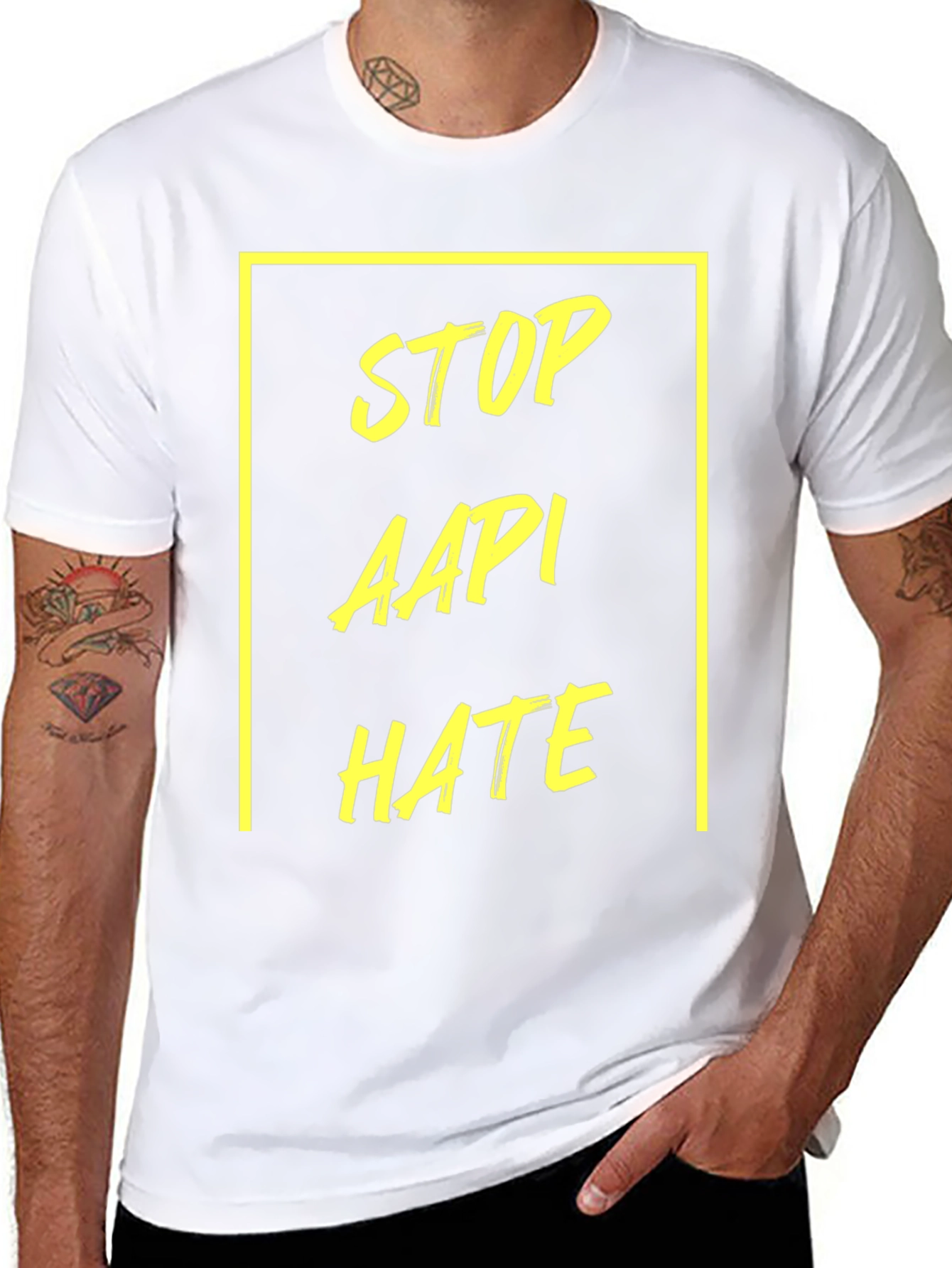 Stop AAPI Hate Graphic Tee
