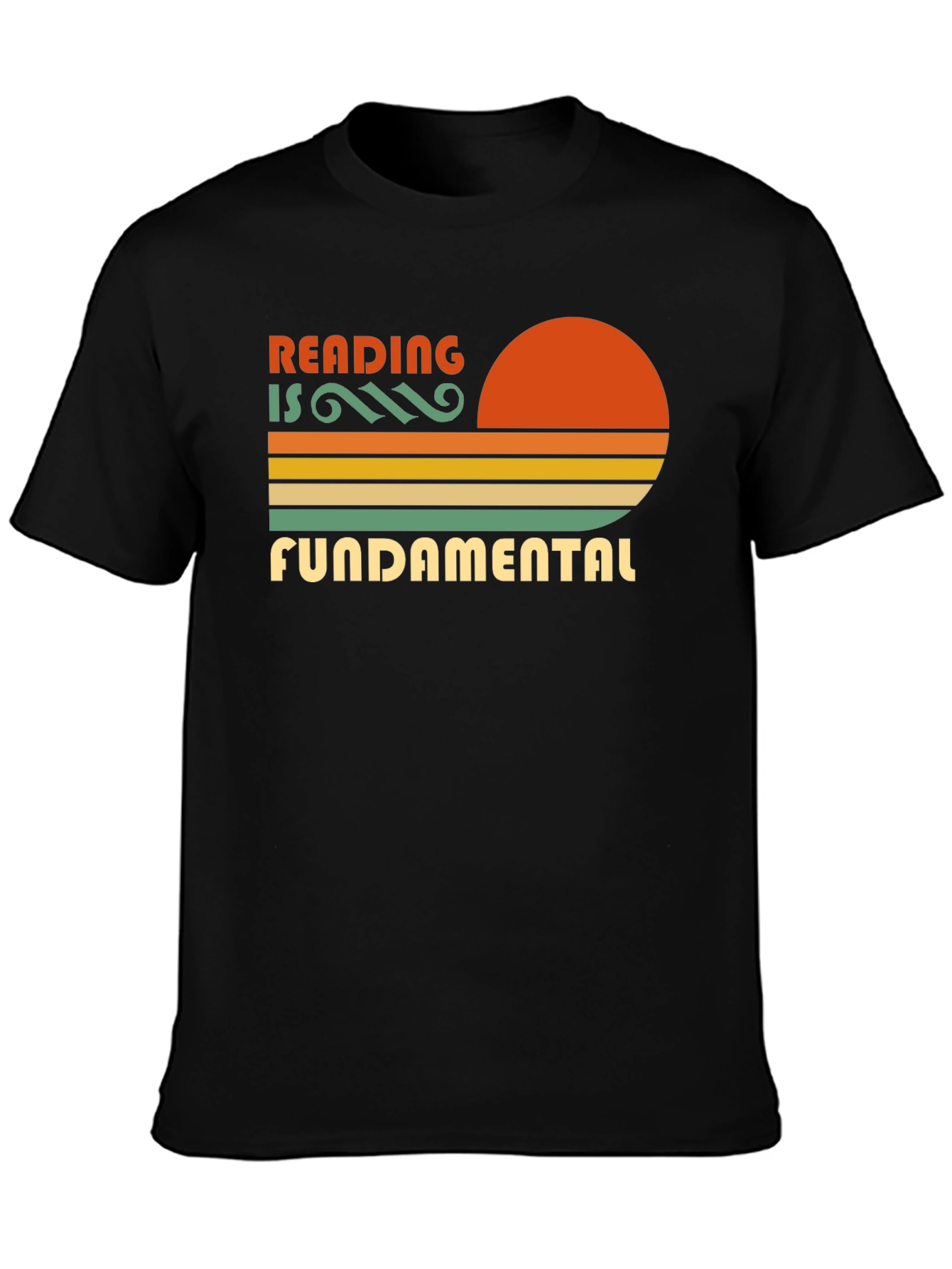 Reading Is Fundamental Retro Graphic Tee