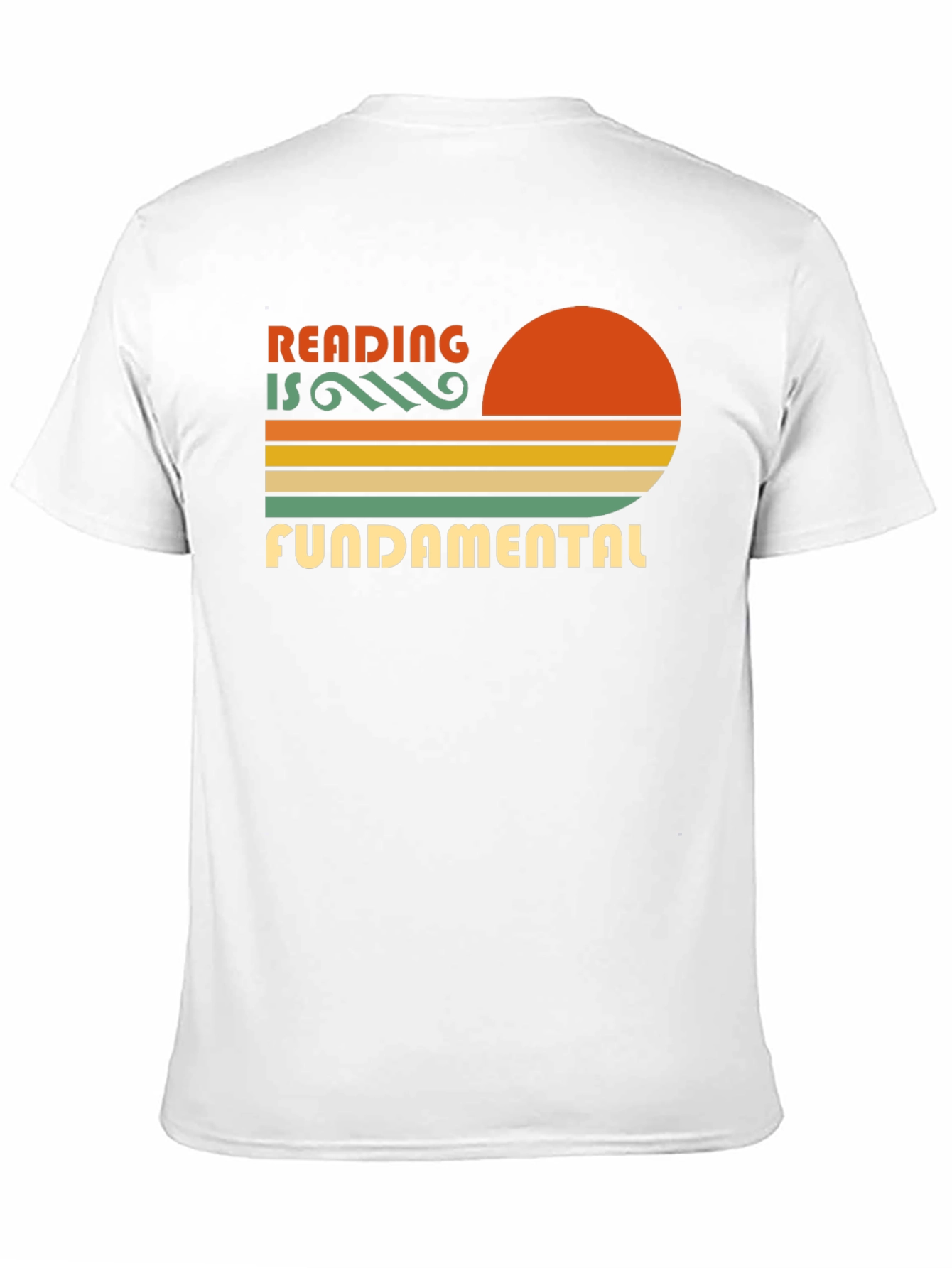 Reading Is Fundamental Retro Graphic Tee