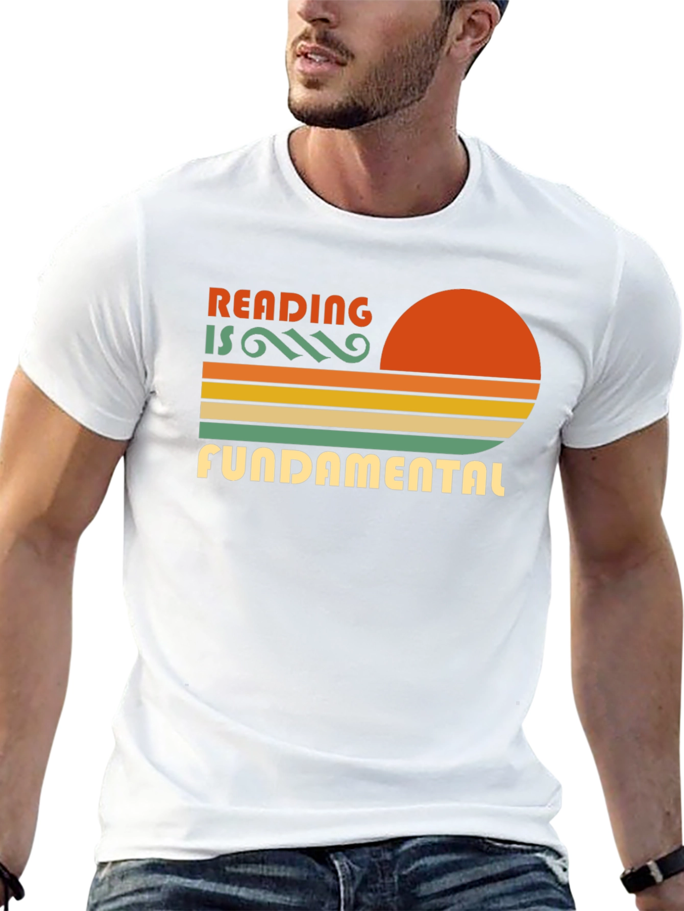Reading Is Fundamental Retro Graphic Tee
