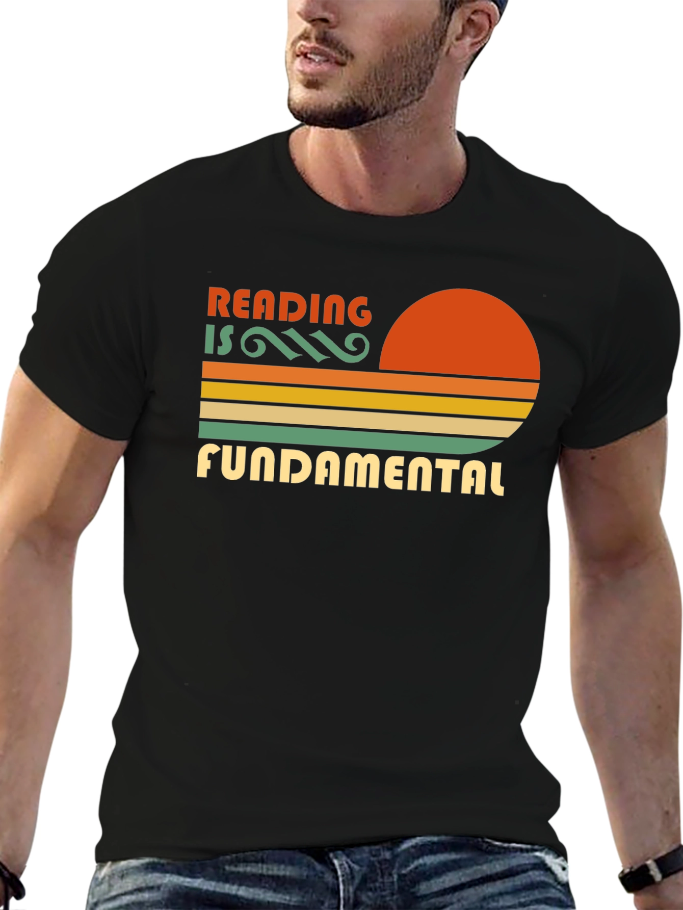 Reading Is Fundamental Retro Graphic Tee