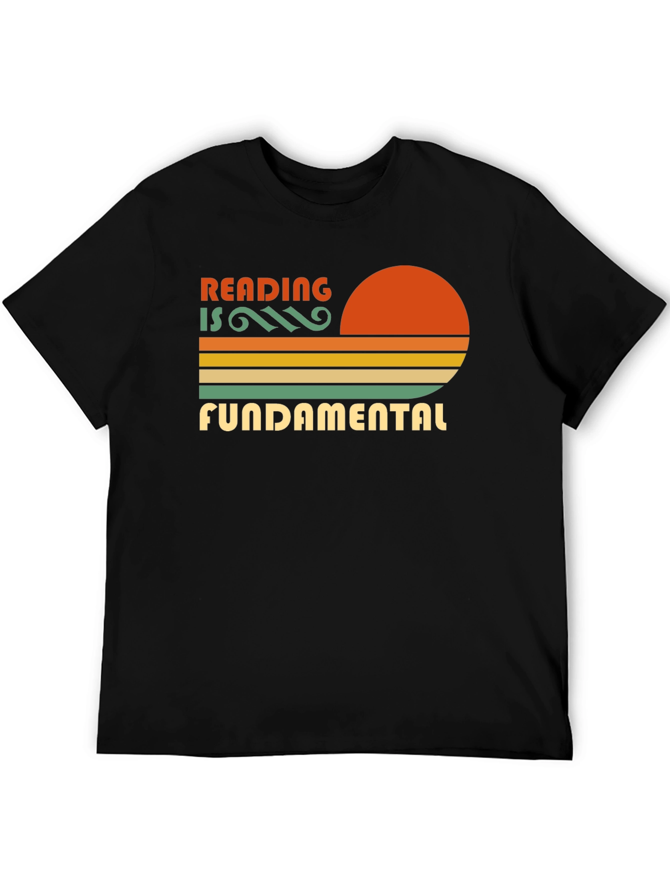 Reading Is Fundamental Retro Graphic Tee