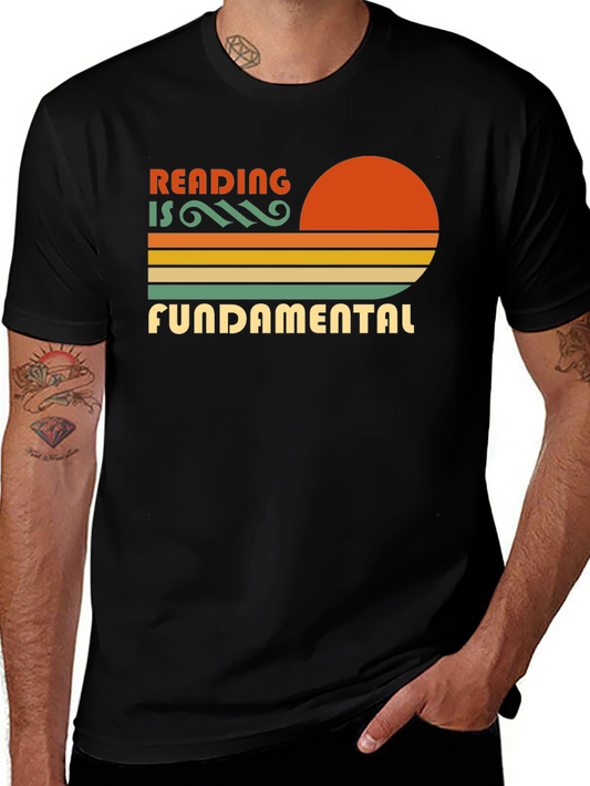 Reading Is Fundamental Retro Graphic Tee