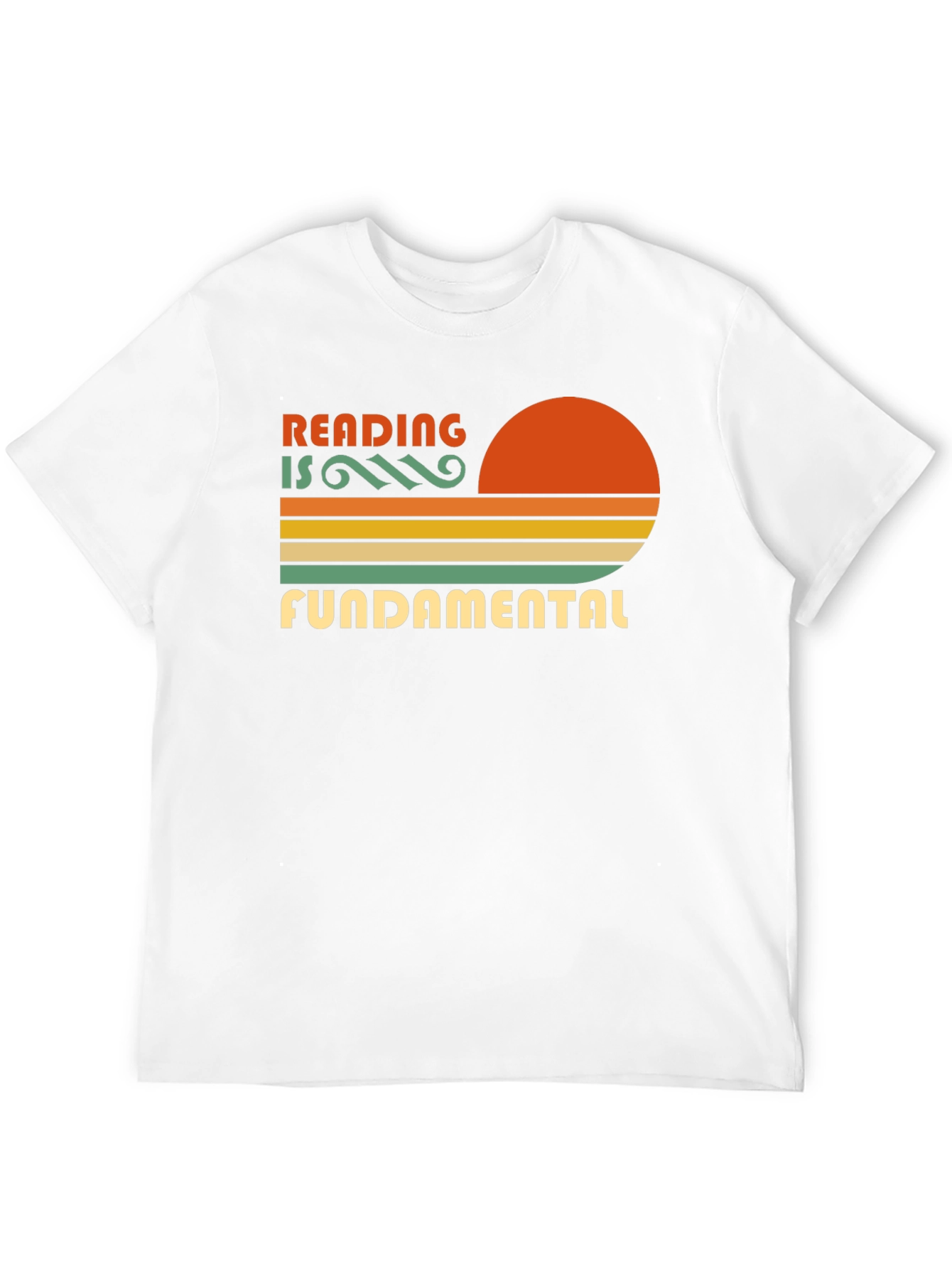 Reading Is Fundamental Retro Graphic Tee