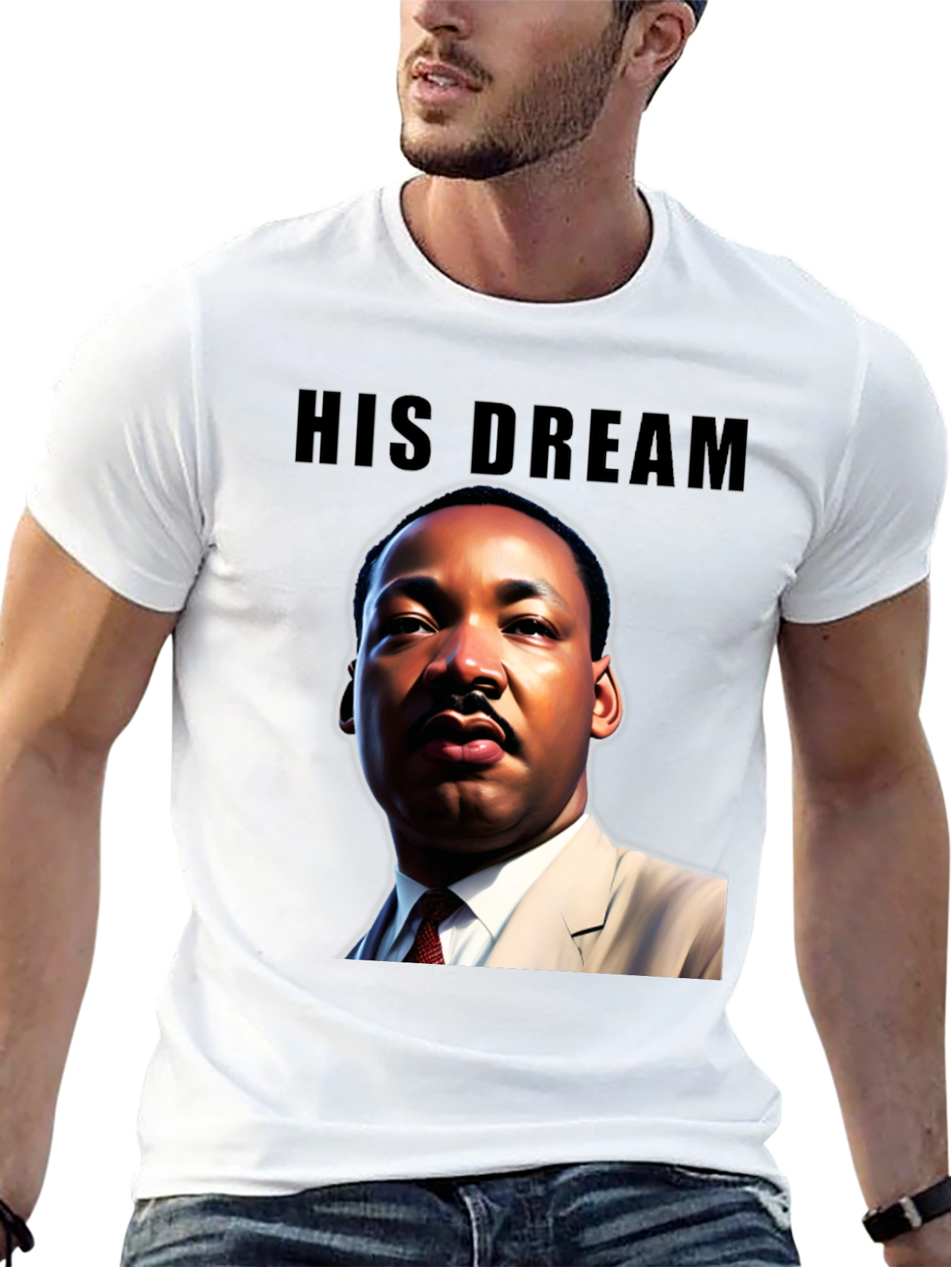 His Dream MLK Graphic T-Shirt