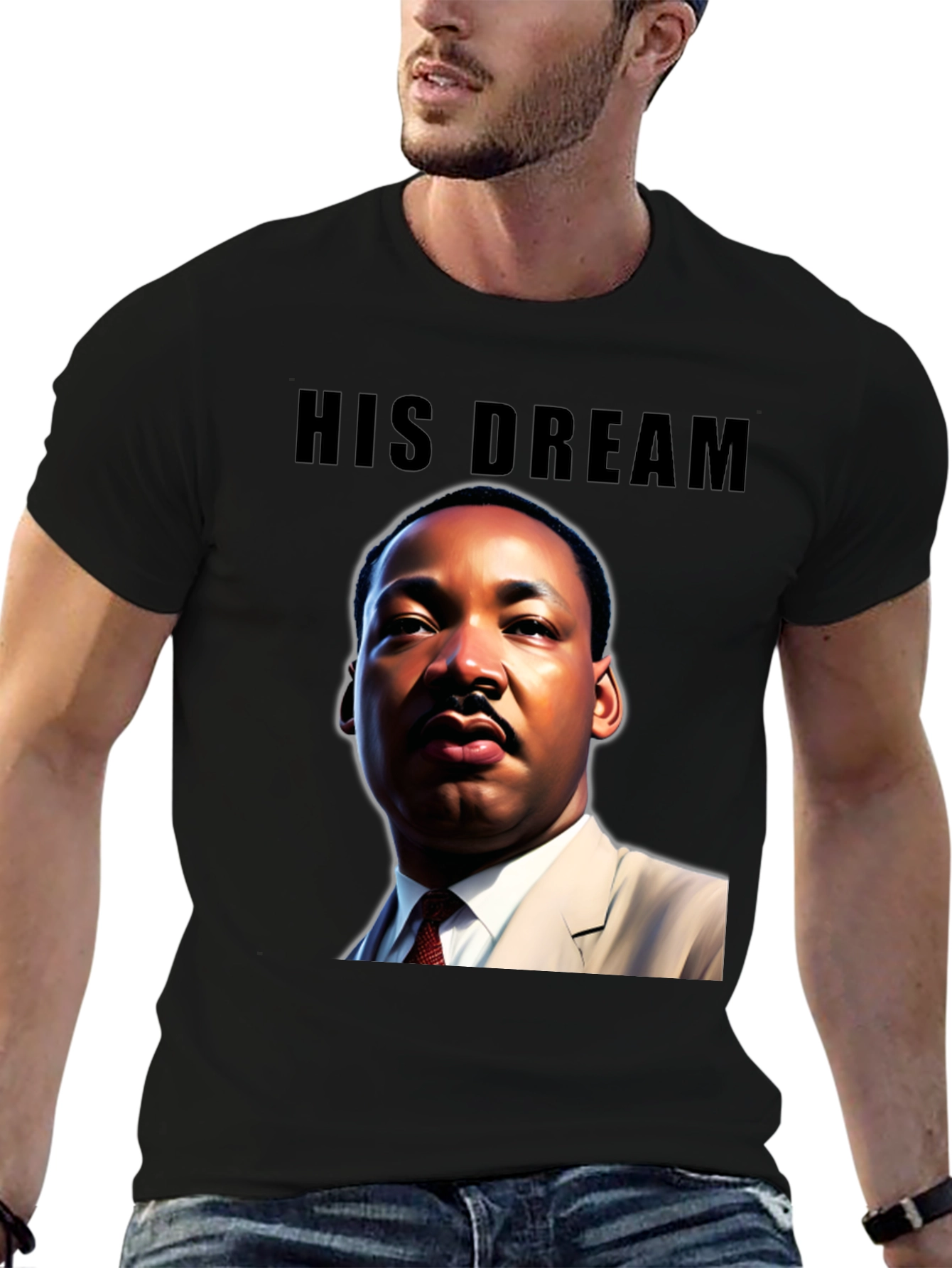 His Dream MLK Graphic T-Shirt