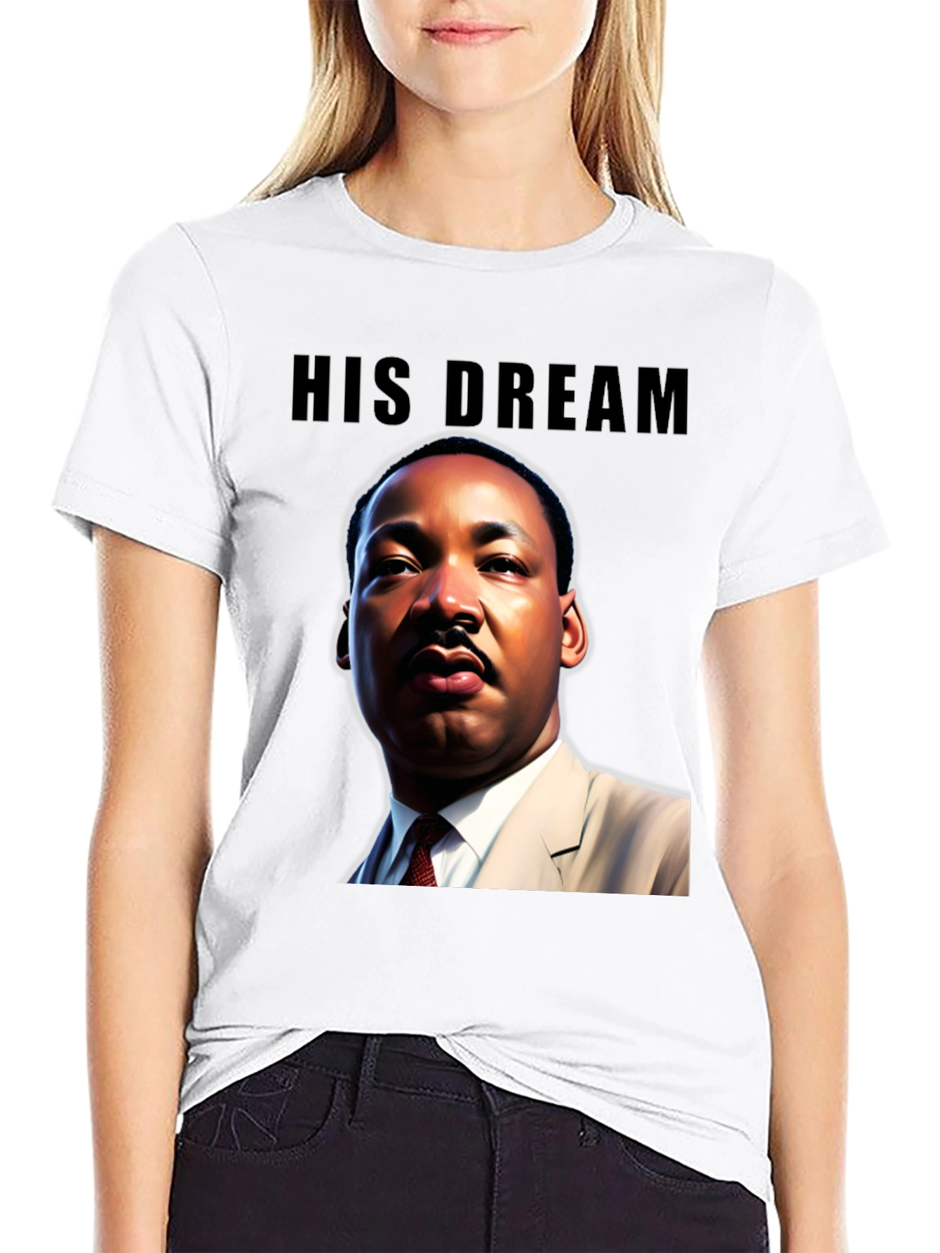 His Dream MLK Graphic T-Shirt
