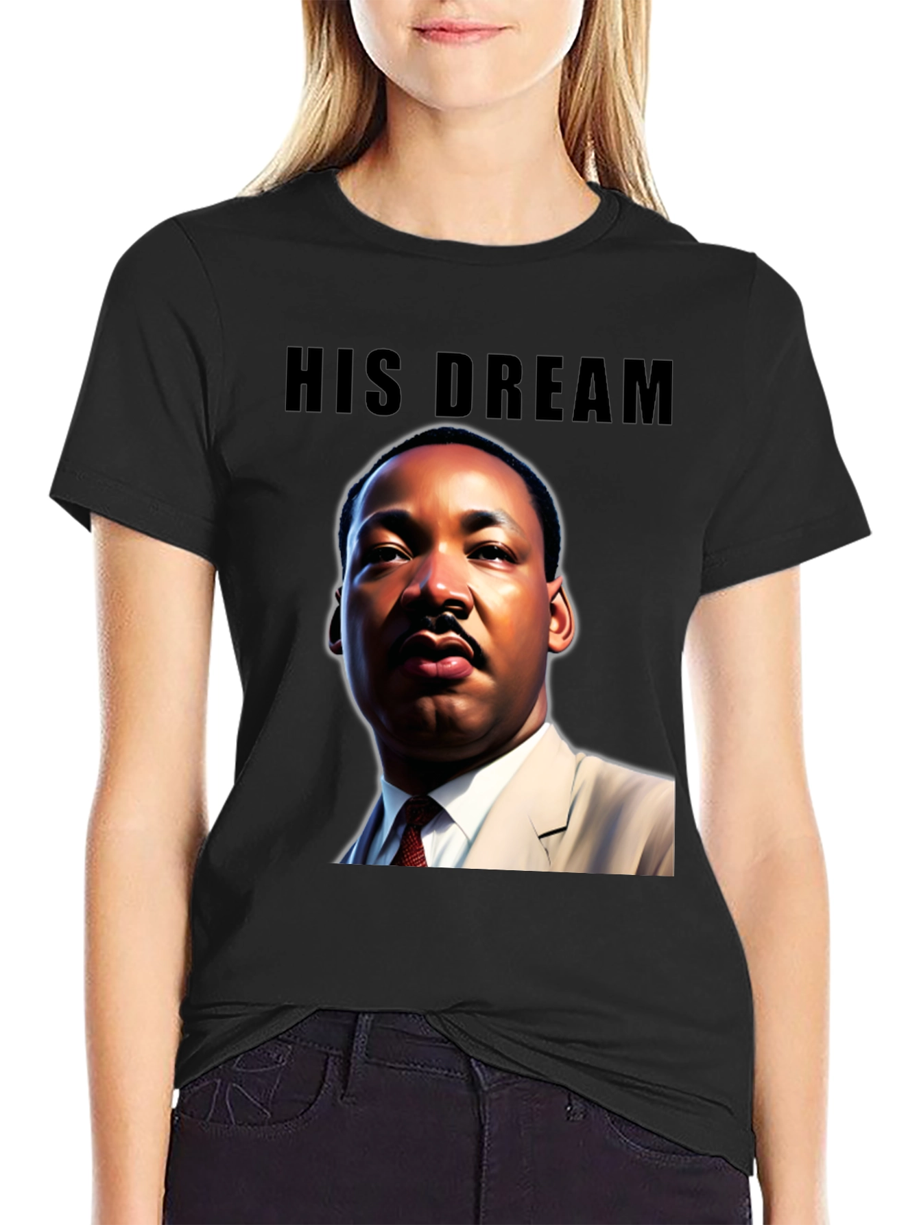 His Dream MLK Graphic T-Shirt