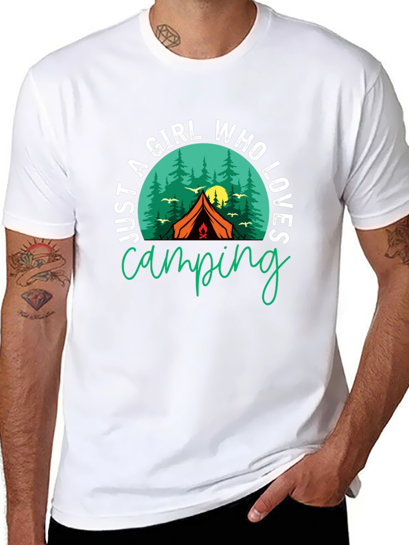 Camping Lover T-Shirt - Nature Adventure Apparel