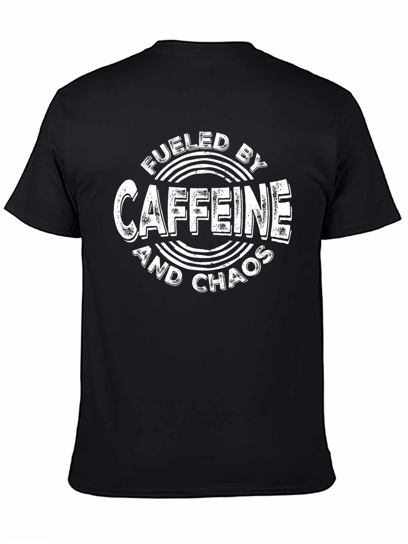 Fueled by Caffeine & Chaos Graphic Tee