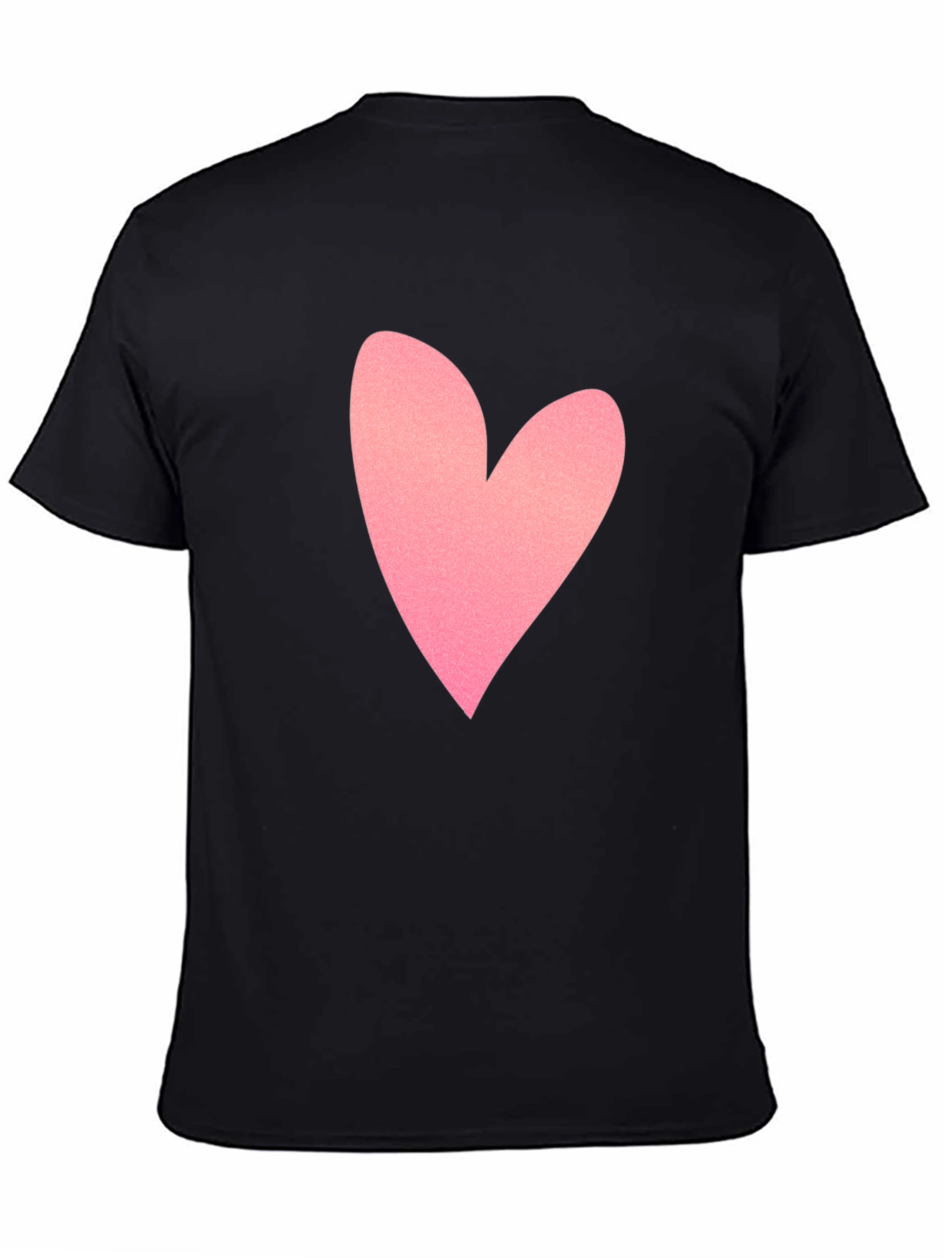 Heart Graphic Tee - Classic Black T-Shirt