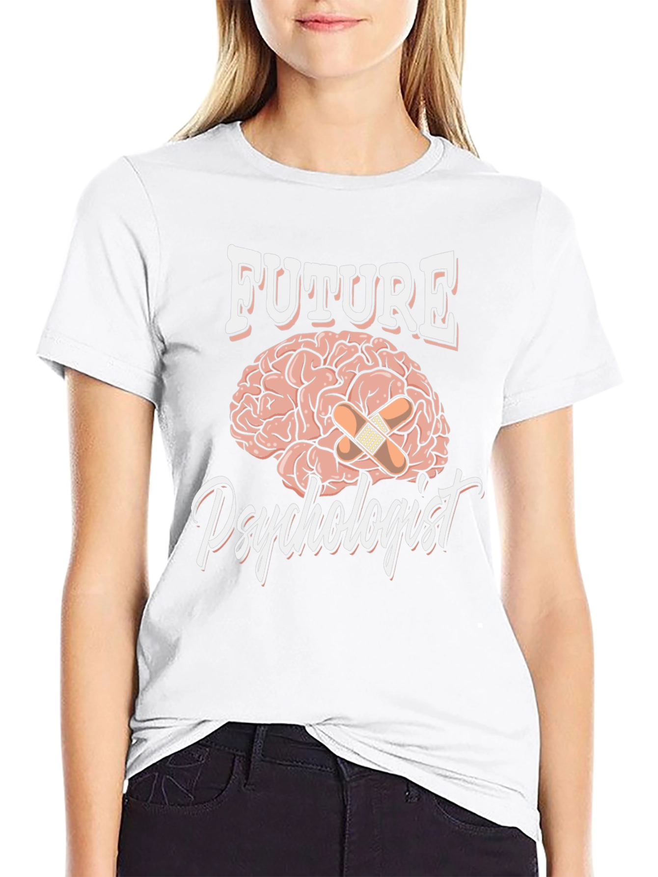 Future Psychologist Brain Graphic Tee