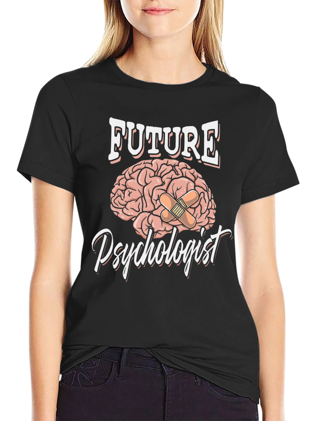Future Psychologist Brain Graphic Tee