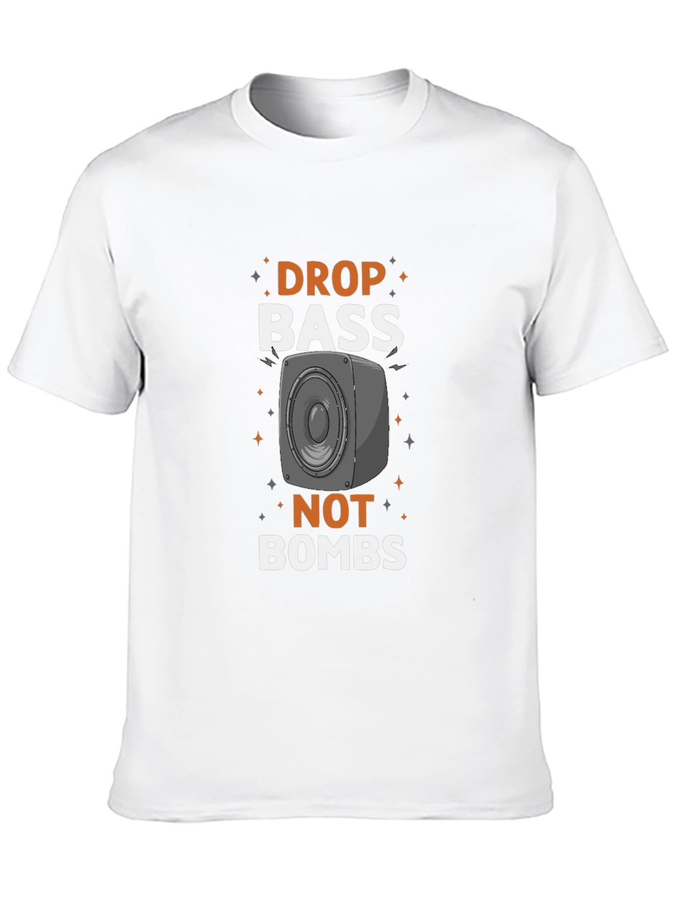 Drop Bass Not Bombs Graphic Tee