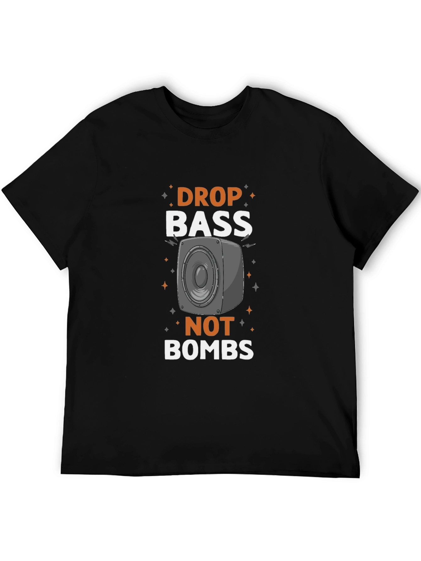 Drop Bass Not Bombs Graphic Tee