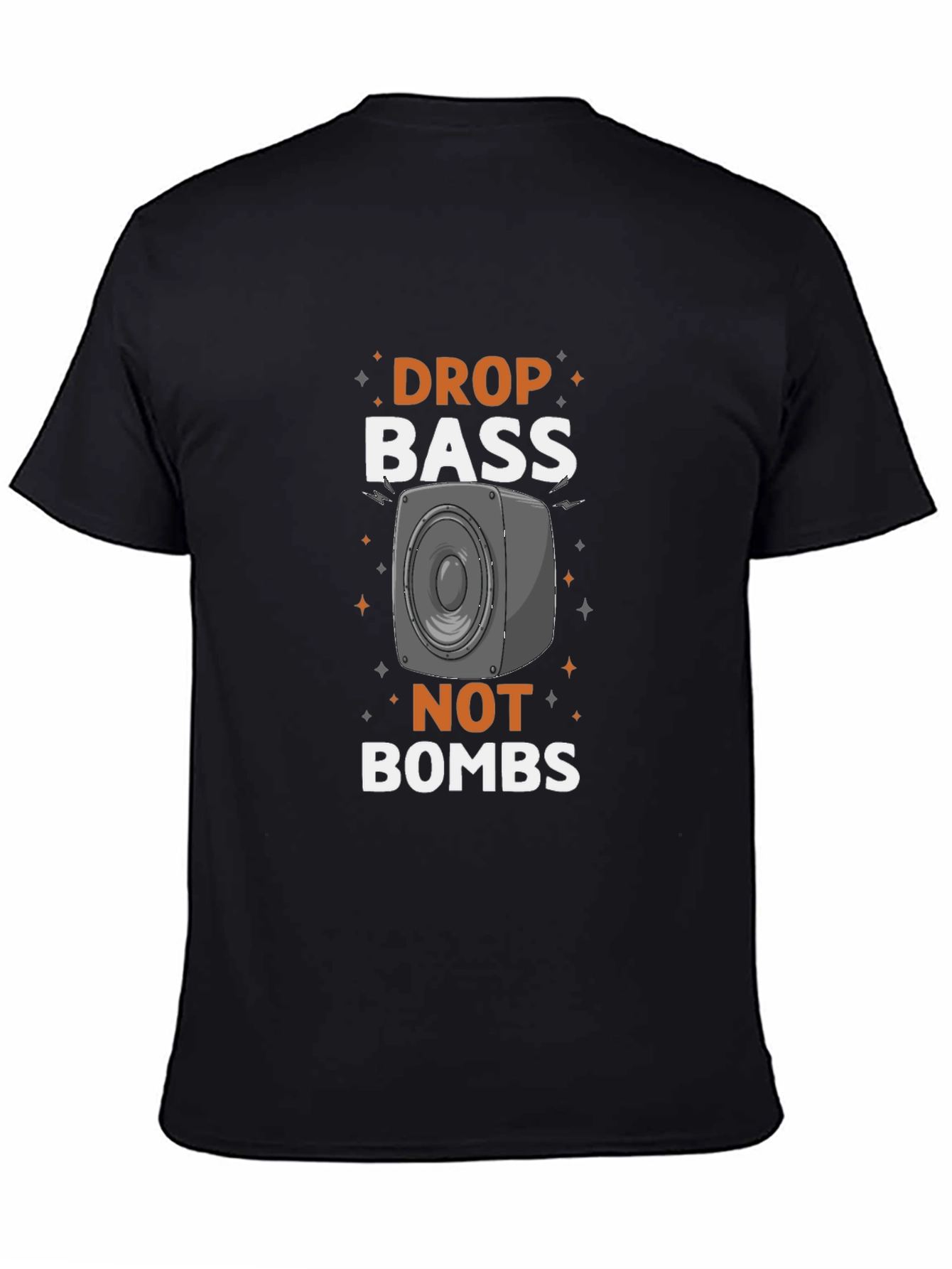Drop Bass Not Bombs Graphic Tee